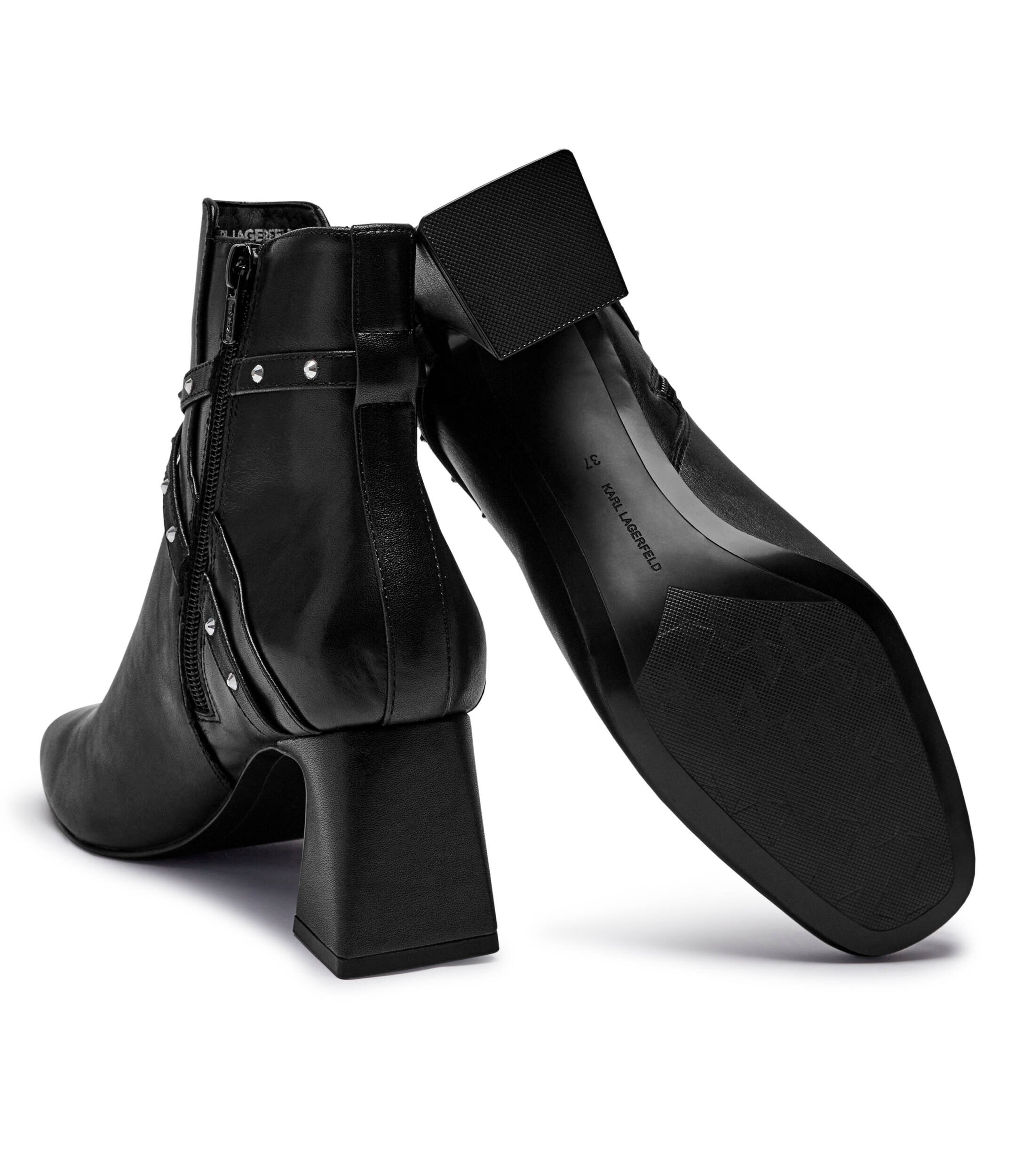 Karl Lagerfeld De piele botine cu toc Beata