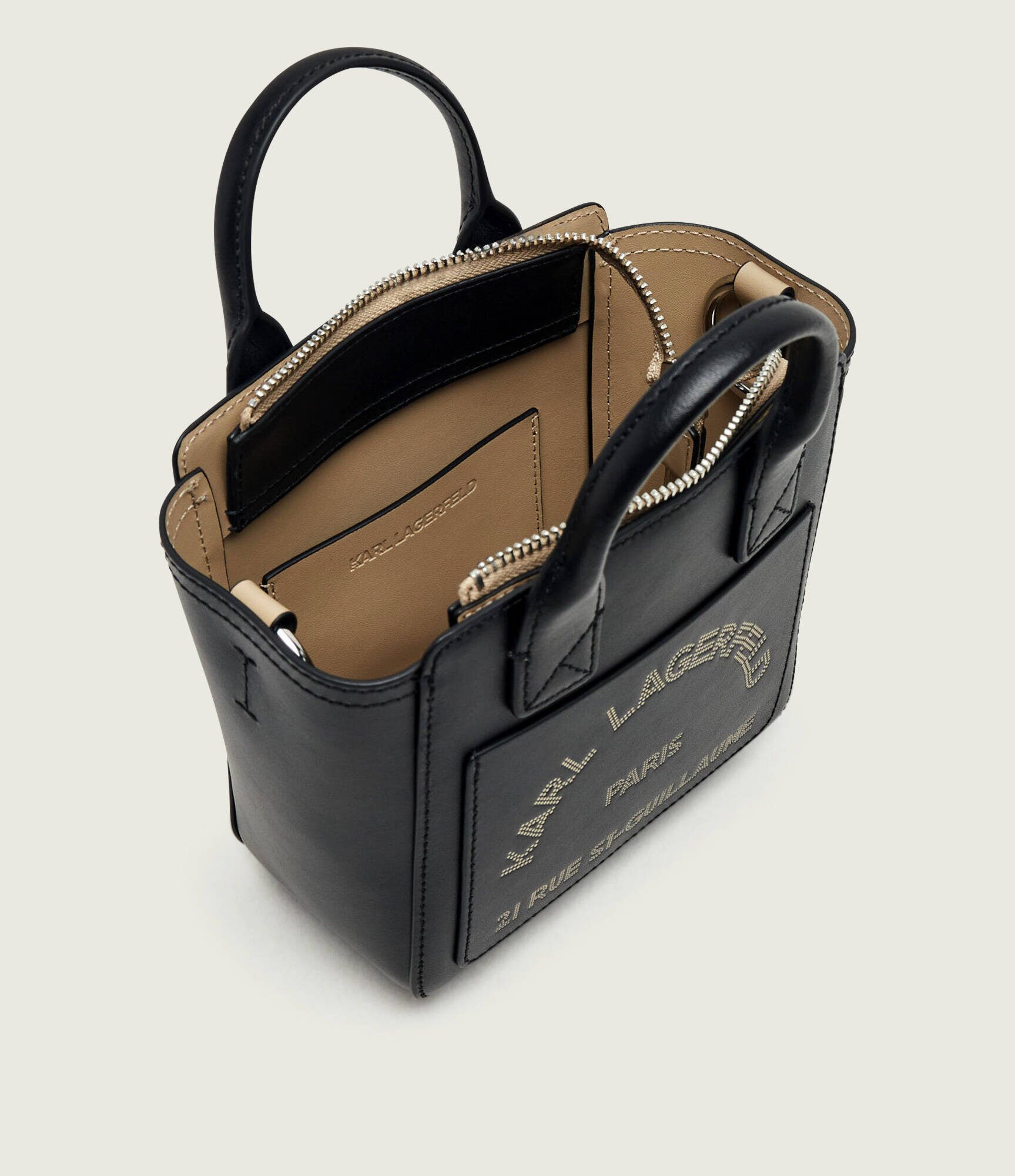 Karl Lagerfeld De piele cufăr K/Daily Mini