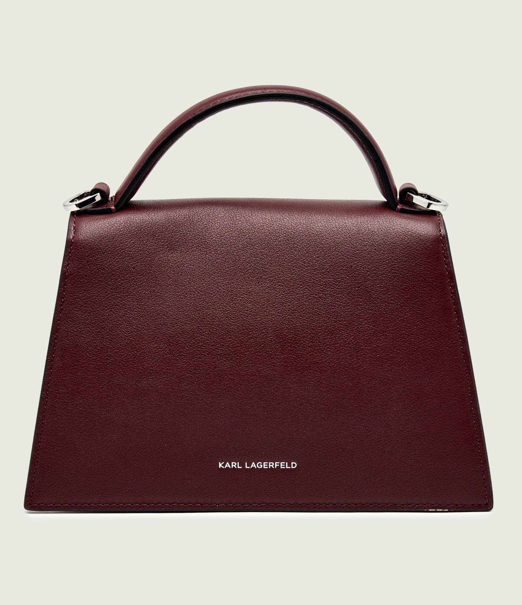 Karl Lagerfeld De piele cufăr k/signature 2.0