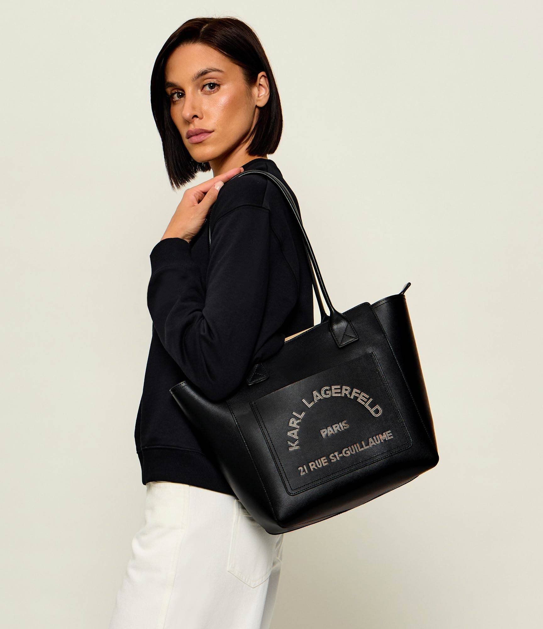 Karl Lagerfeld De piele geantă shopper K/ Daily