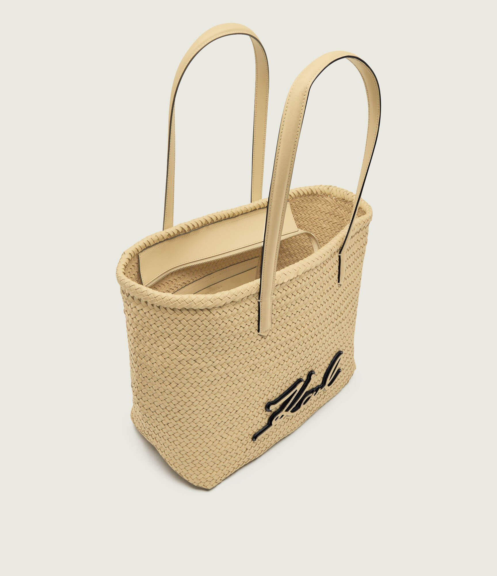 Karl Lagerfeld De piele geantă shopper K/signature