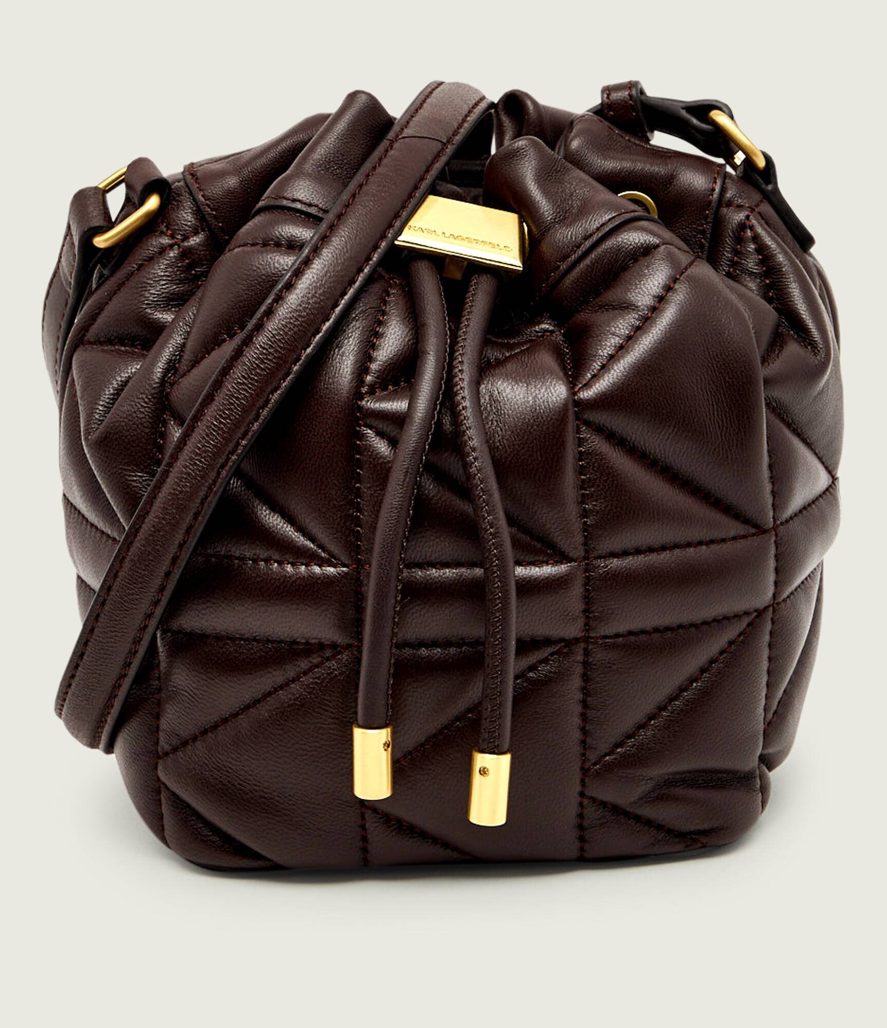 Karl Lagerfeld De piele geantă tip sac k/kuilt