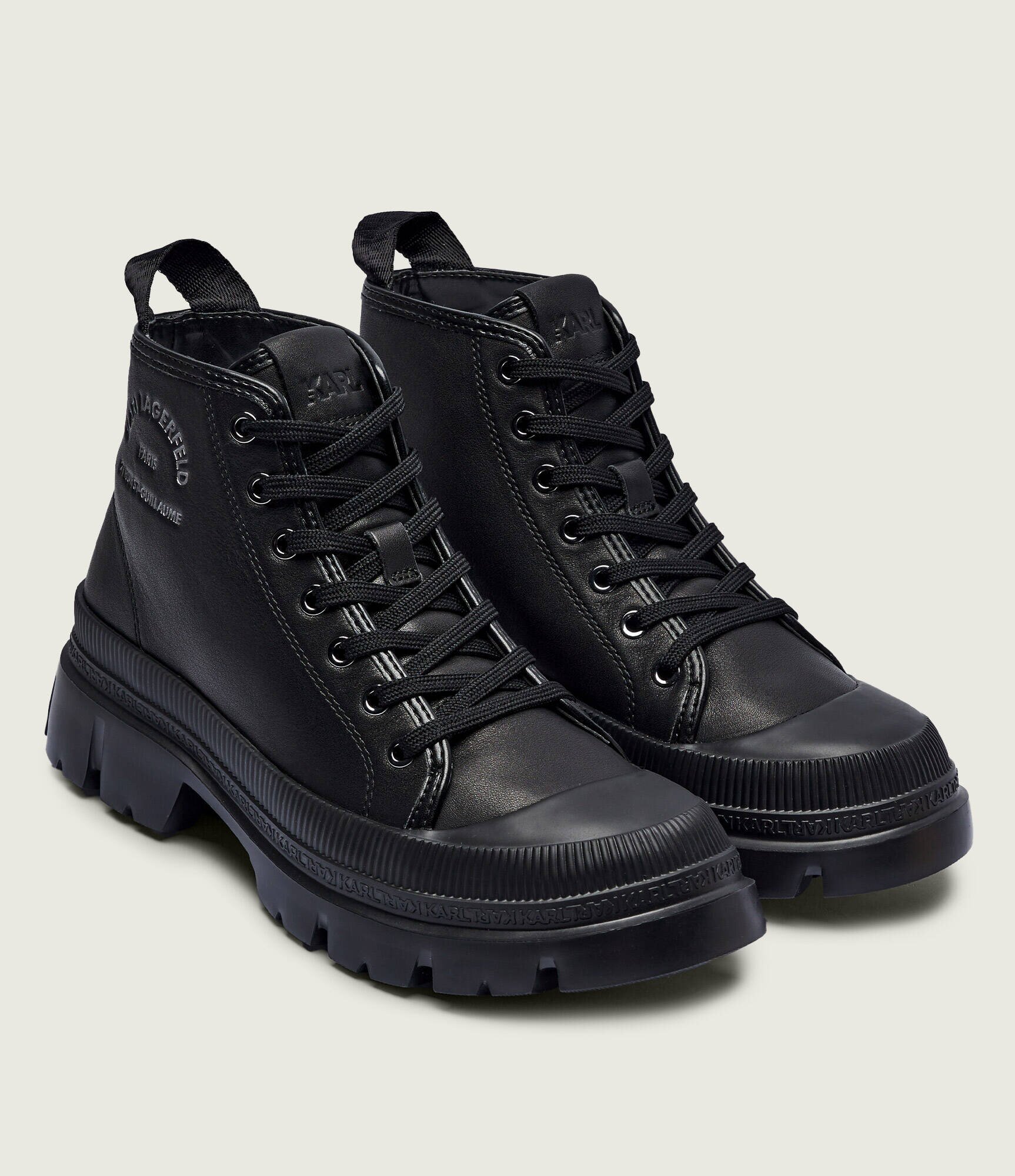 Karl Lagerfeld De piele ghete de trekking