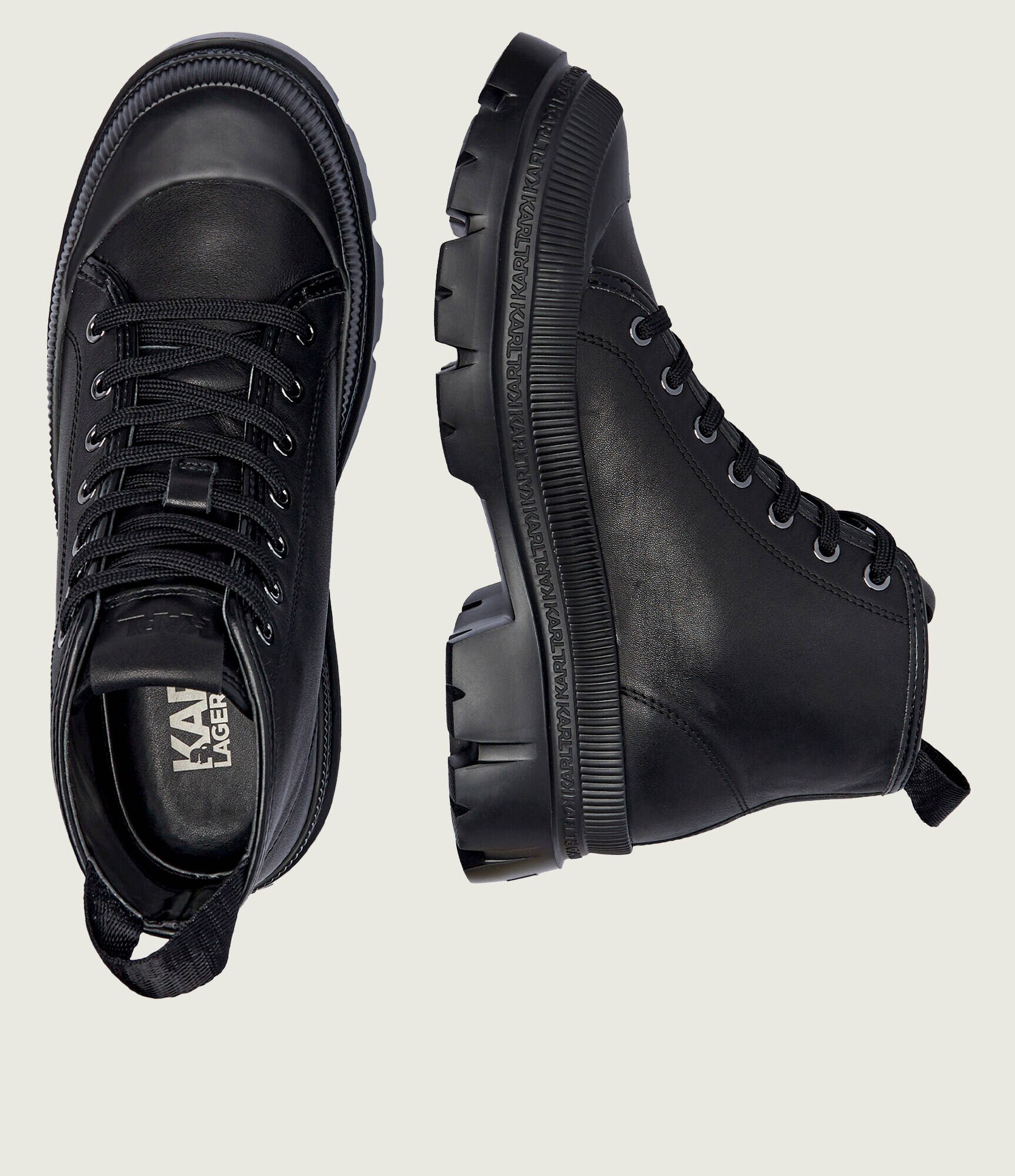 Karl Lagerfeld De piele ghete de trekking