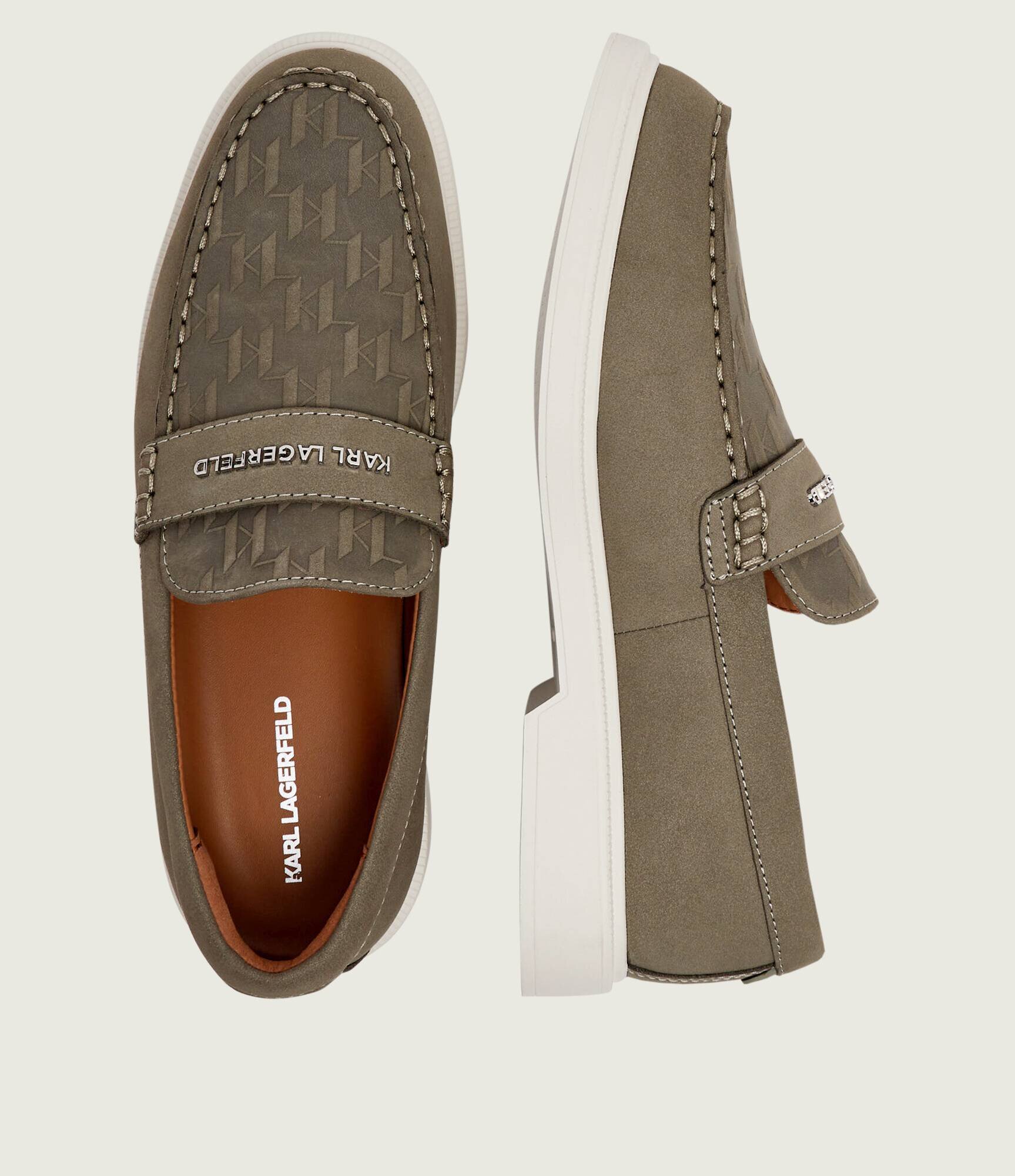 Karl Lagerfeld De piele pantofi loafer KORI