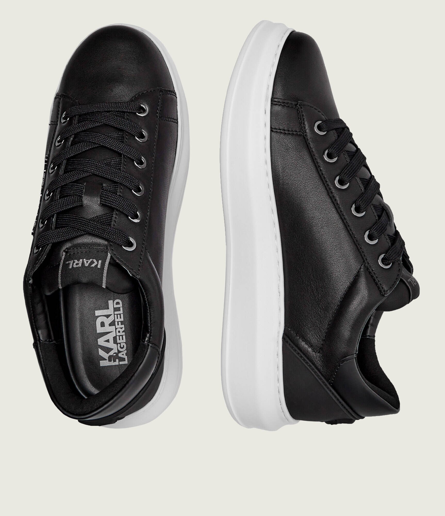 Karl Lagerfeld De piele sneakers KAPRI