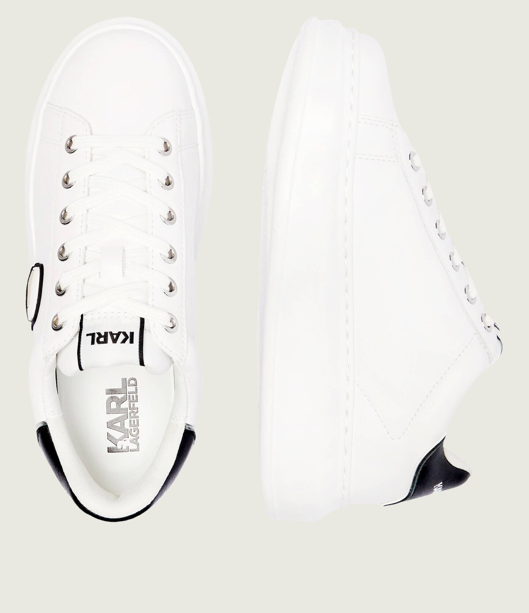 Karl Lagerfeld De piele sneakers KAPRI