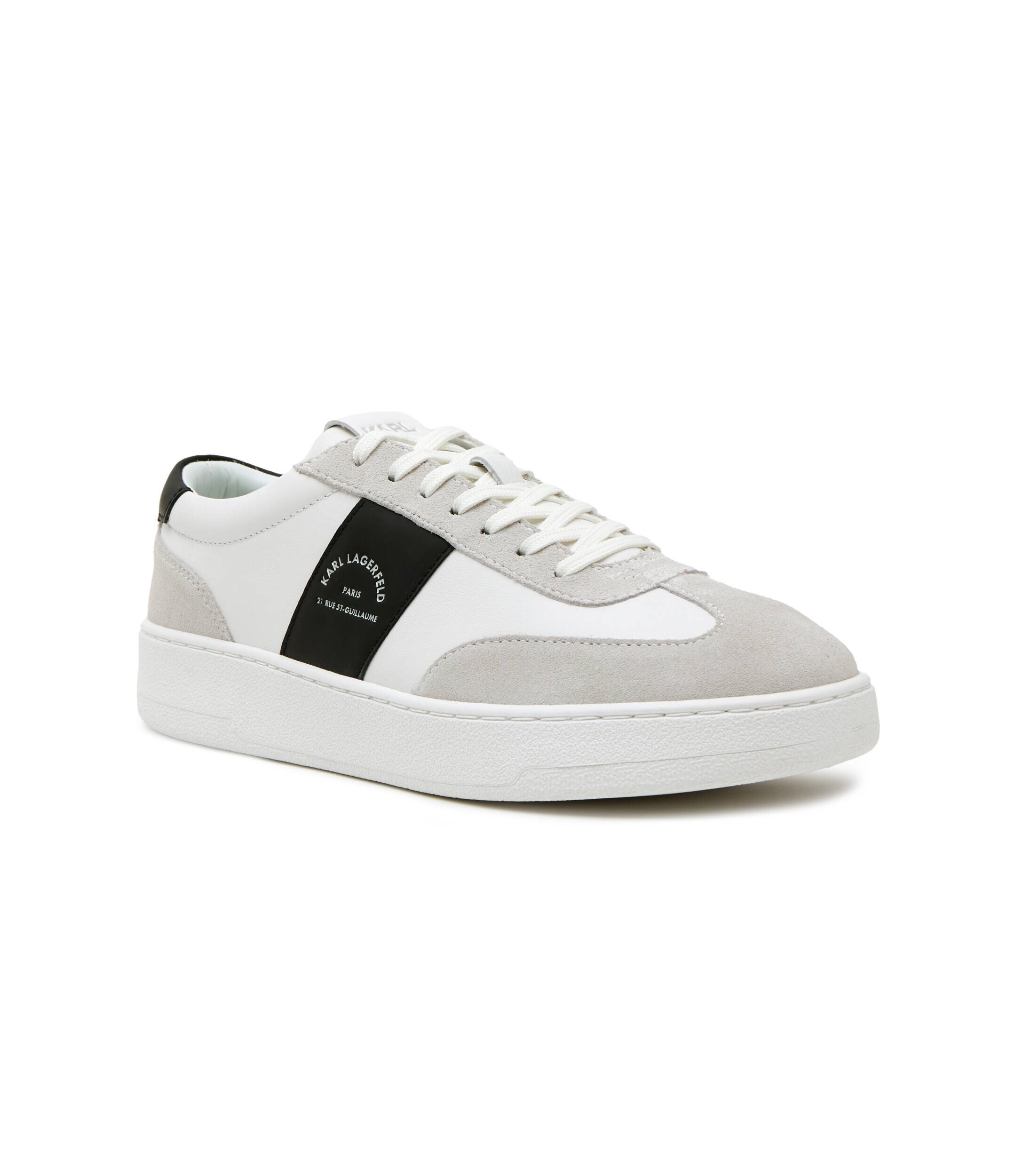 Karl Lagerfeld De piele sneakers KOURT III Maison Band Lo Lace