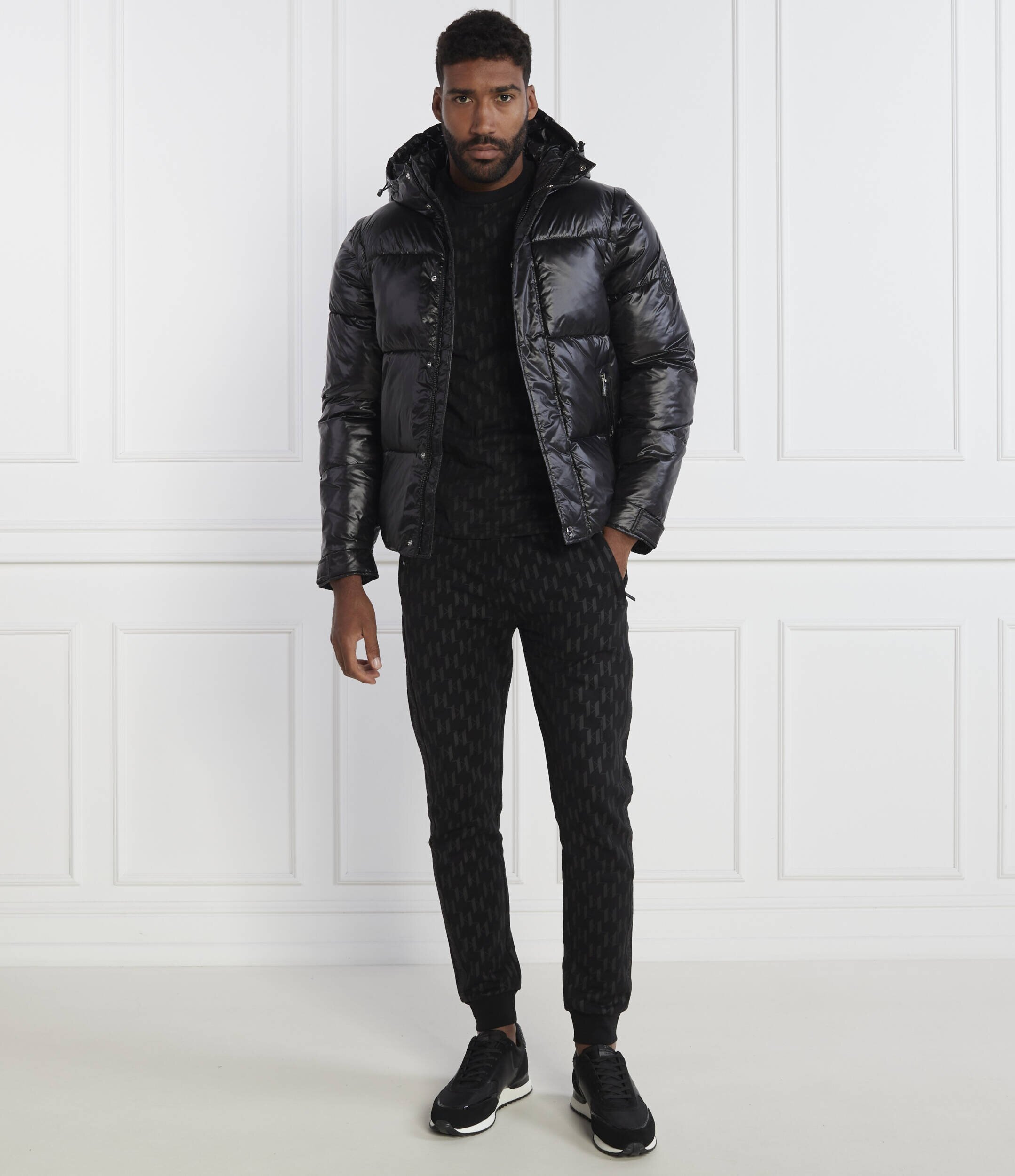 Karl Lagerfeld Geacă 2 în 1 HOODED BLOUSON | Regular Fit