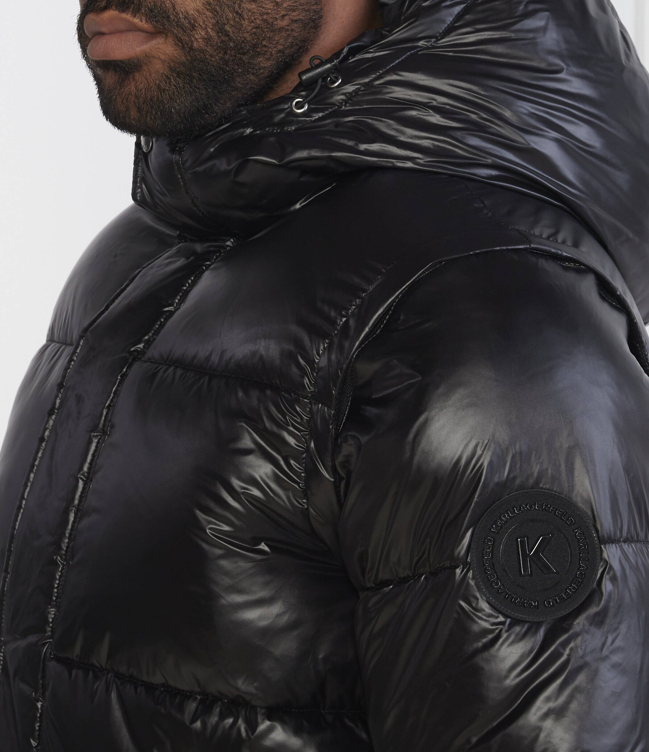 Karl Lagerfeld Geacă 2 în 1 HOODED BLOUSON | Regular Fit