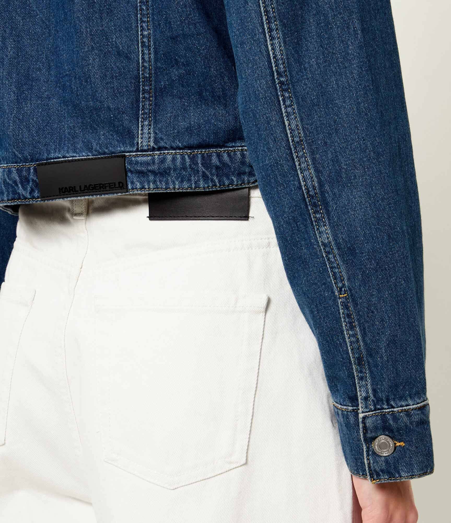 Karl Lagerfeld Geacă de blug Fashion | Cropped Fit
