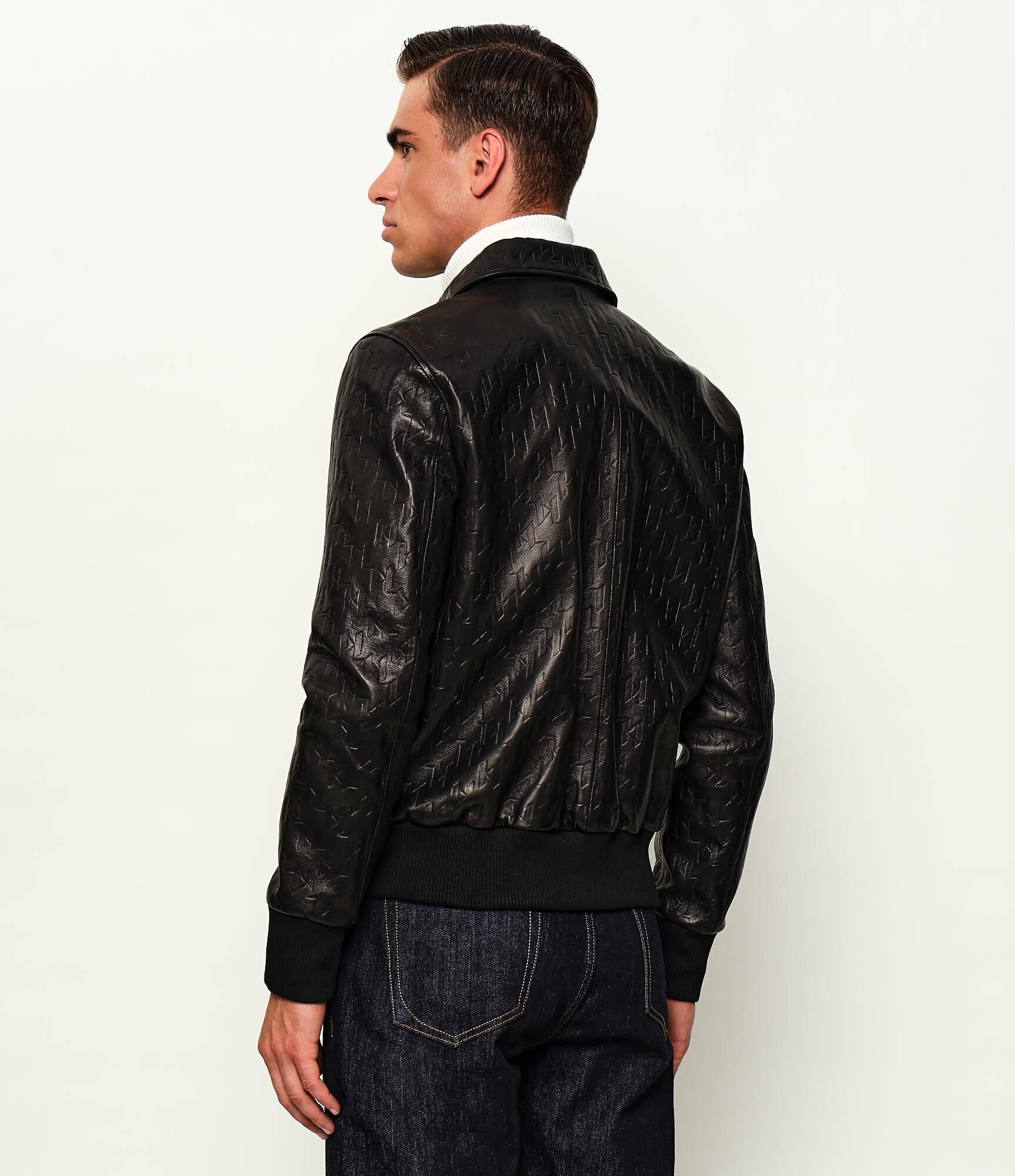 Karl Lagerfeld Geacă de piele | regular fit