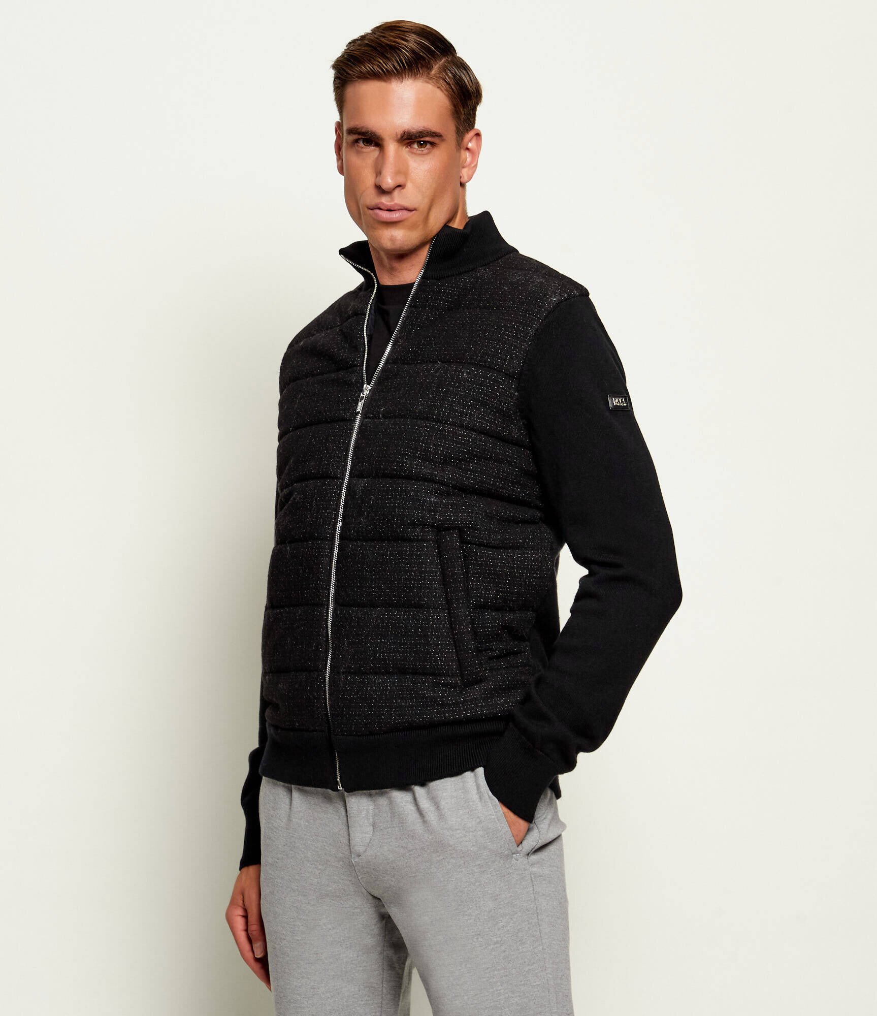 Karl Lagerfeld Geacă | Slim Fit cu adaos de lână