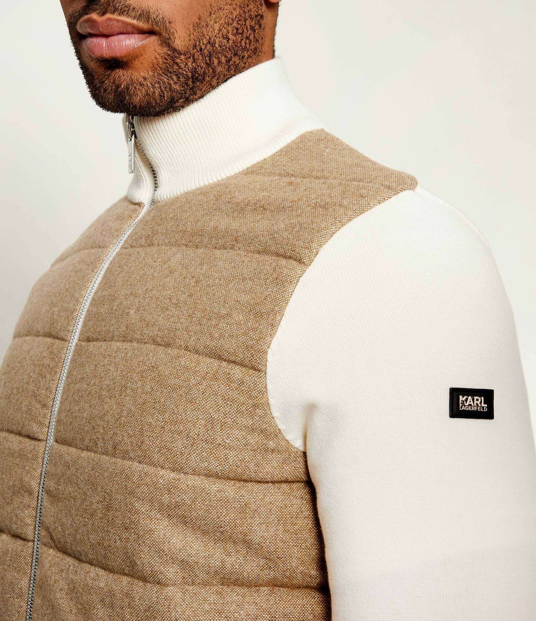 Karl Lagerfeld Geacă | Slim Fit cu adaos de lână