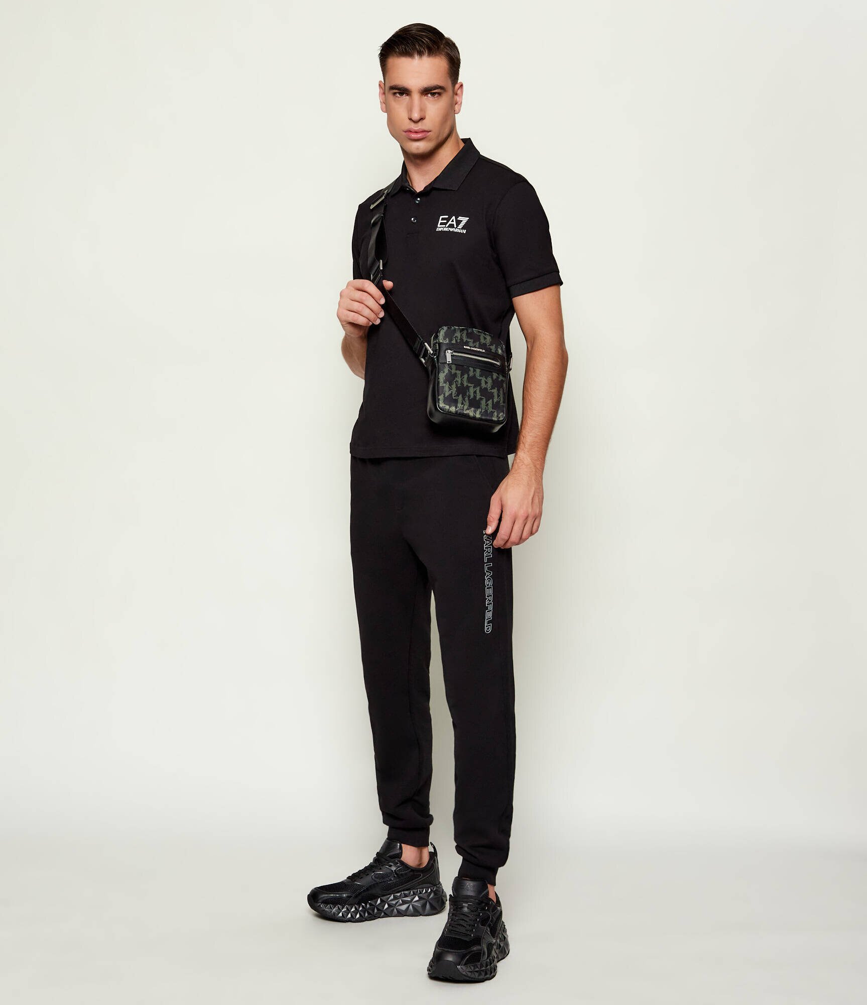 Karl Lagerfeld Geantă reporter k/monogram graphic