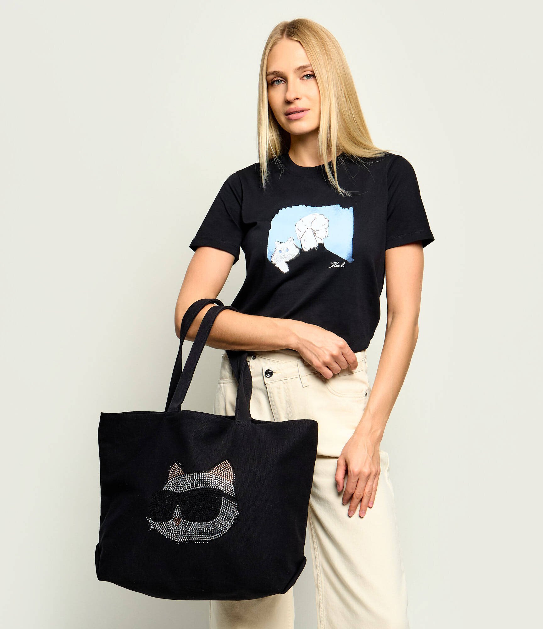 Karl Lagerfeld Geantă shopper Ikon Choupette