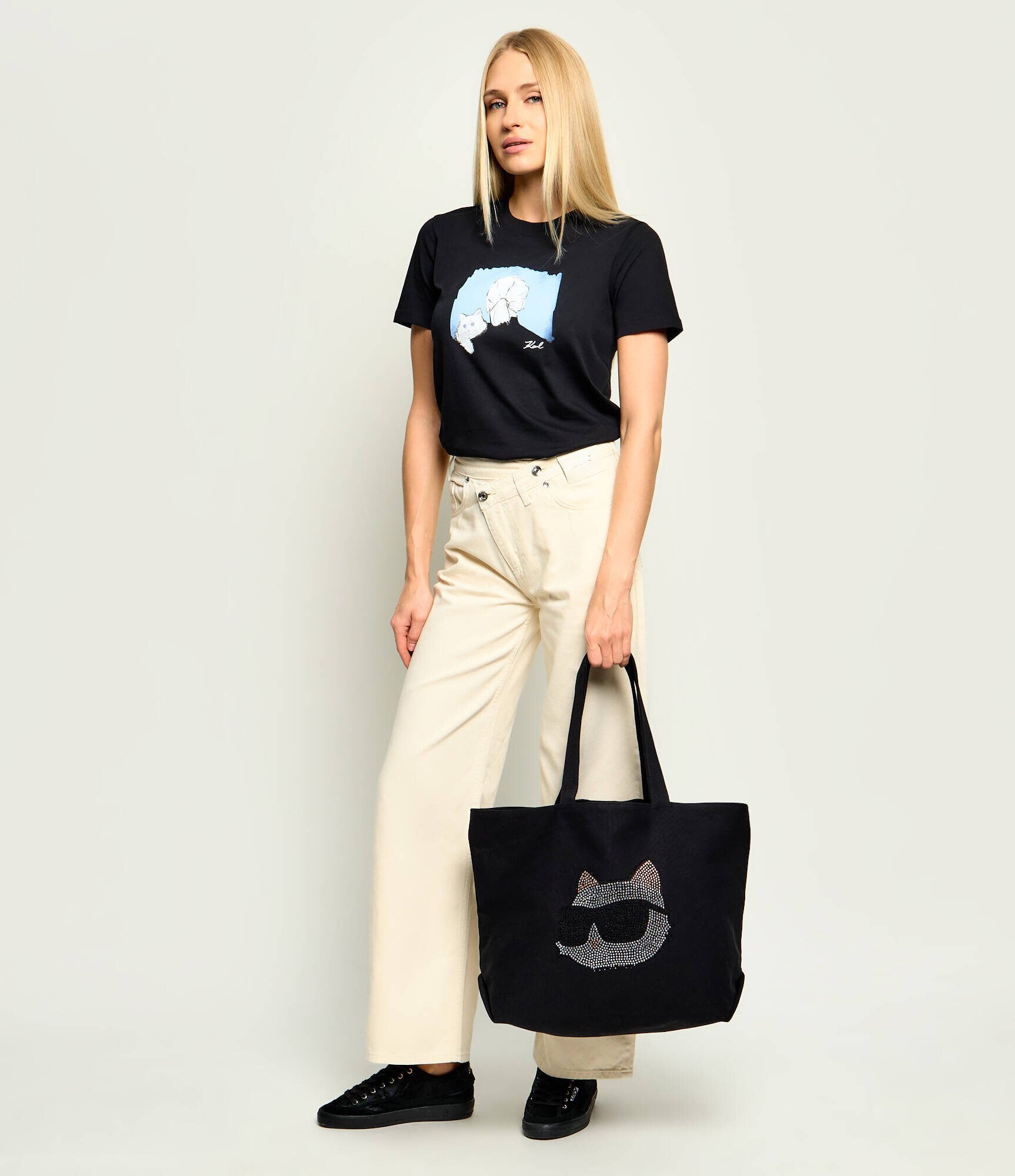 Karl Lagerfeld Geantă shopper Ikon Choupette