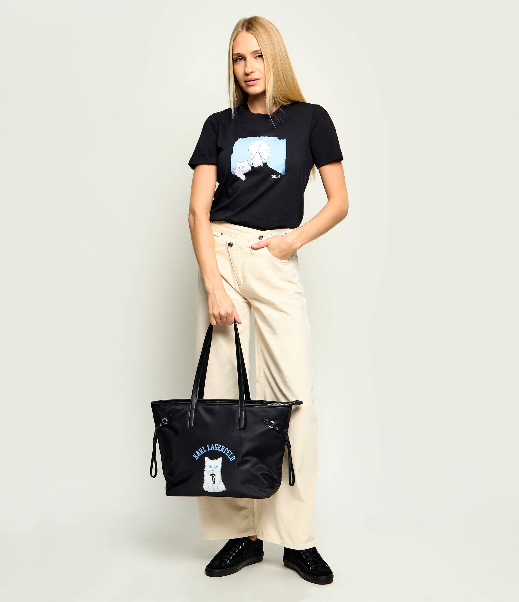 Karl Lagerfeld Geantă shopper Ikon Choupette