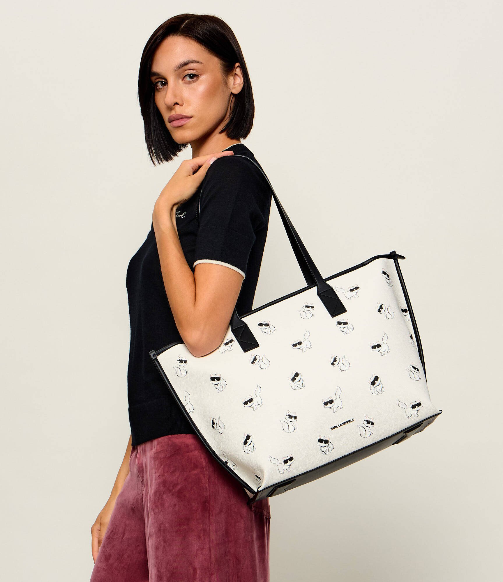 Karl Lagerfeld Geantă shopper Ikon Choupette