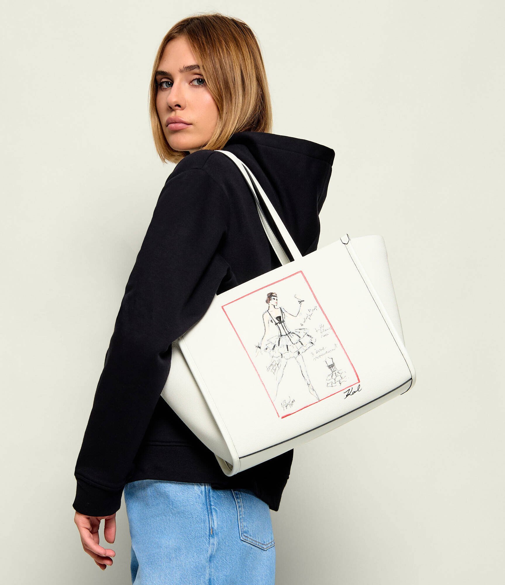 Karl Lagerfeld Geantă shopper K/Ballet
