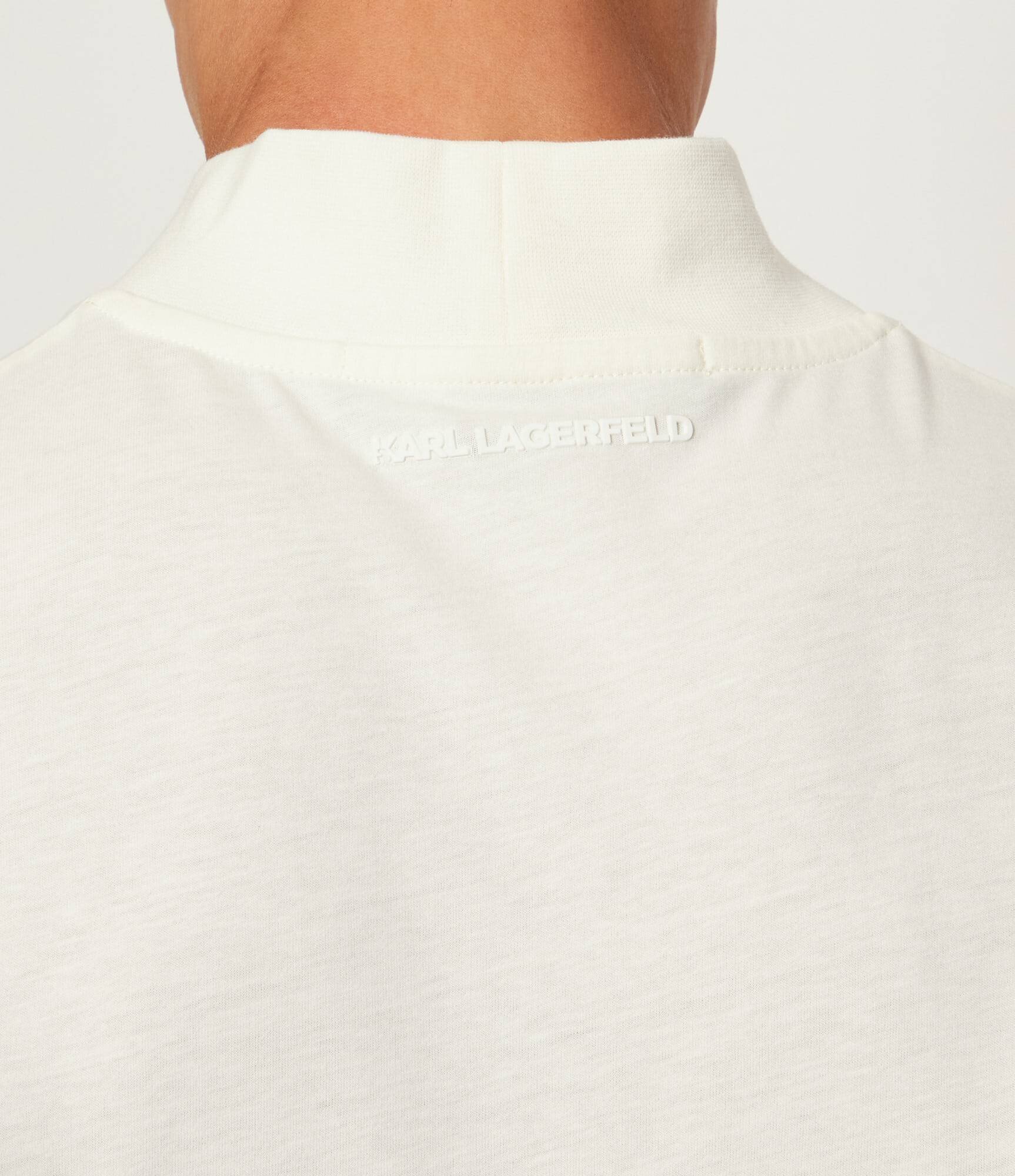 Karl Lagerfeld Guler înalt | Relaxed fit