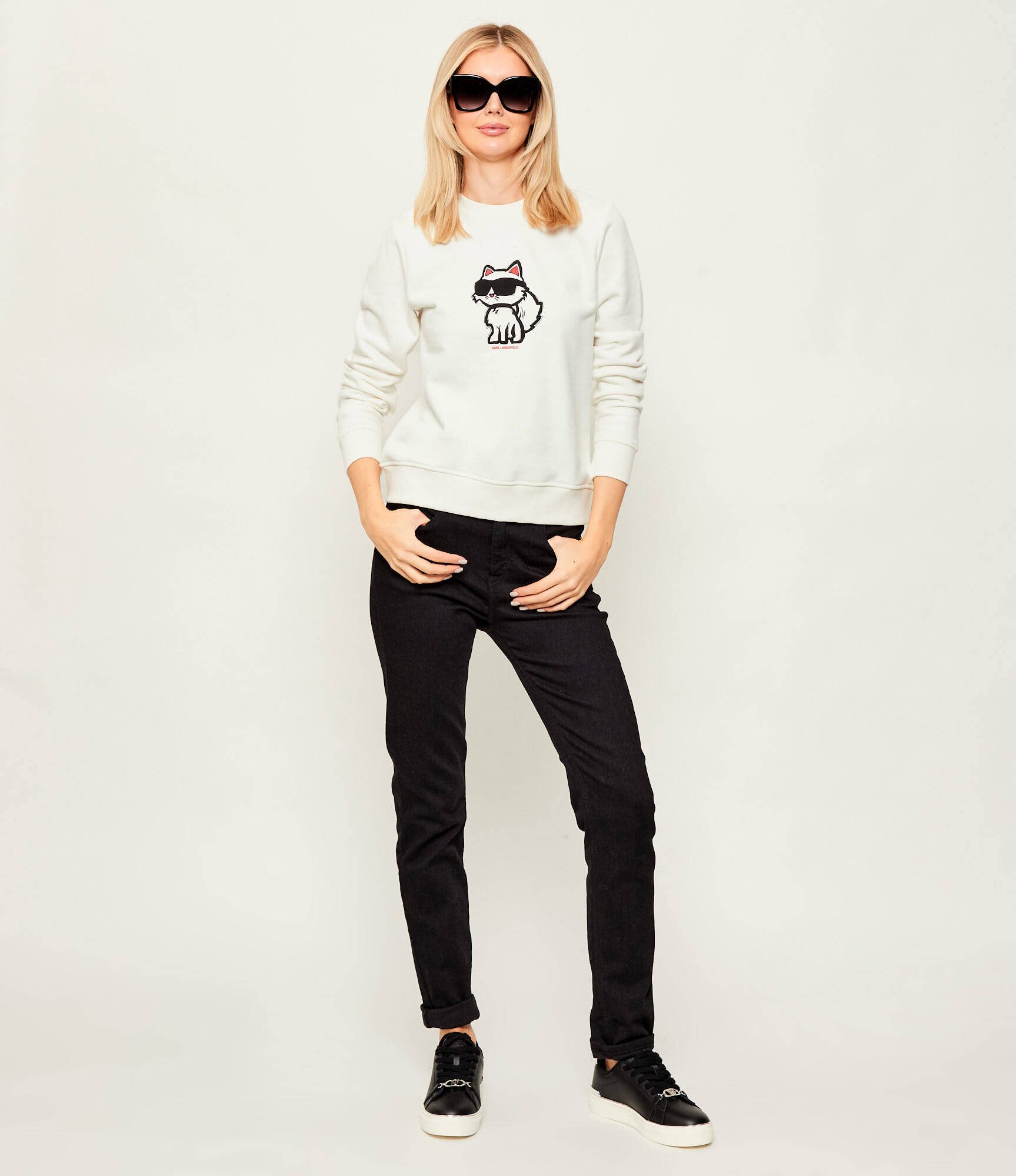 Karl Lagerfeld Hanorac ikon sketch | Straight fit