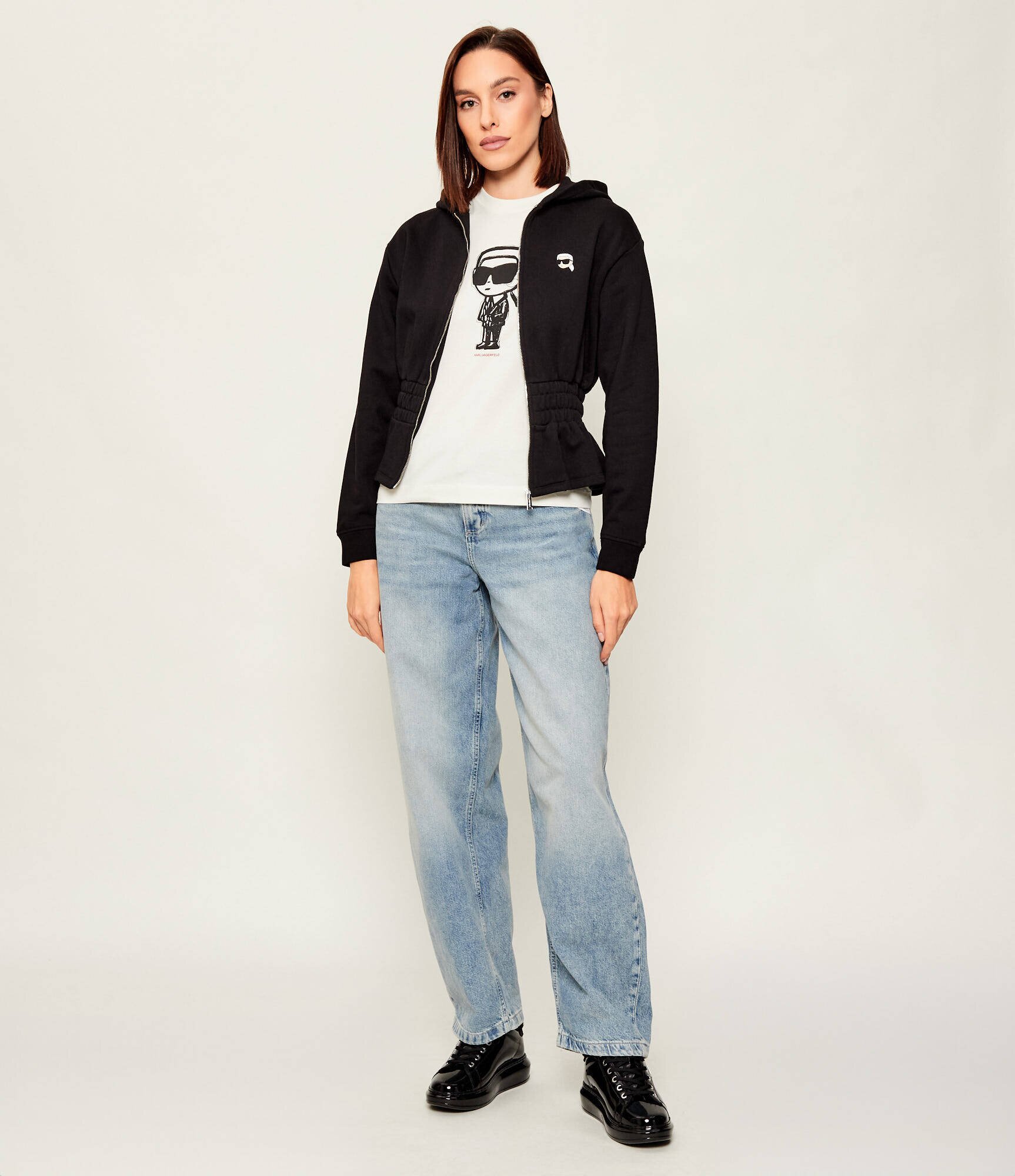 Karl Lagerfeld Hanorac ikon | Slim Fit