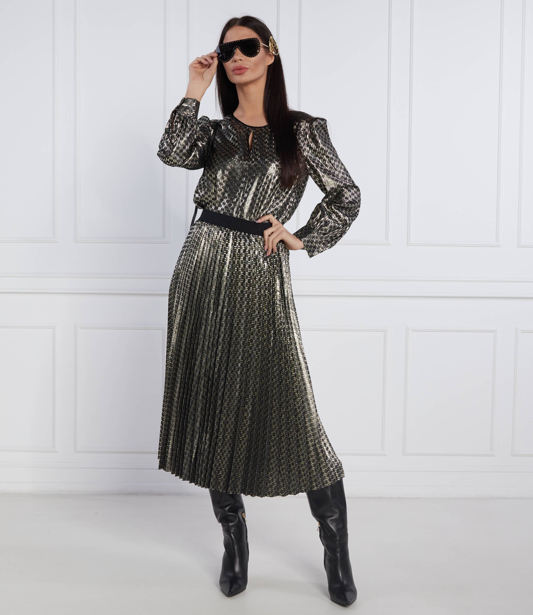 Karl Lagerfeld hanorac Lurex Monogram | Regular Fit
