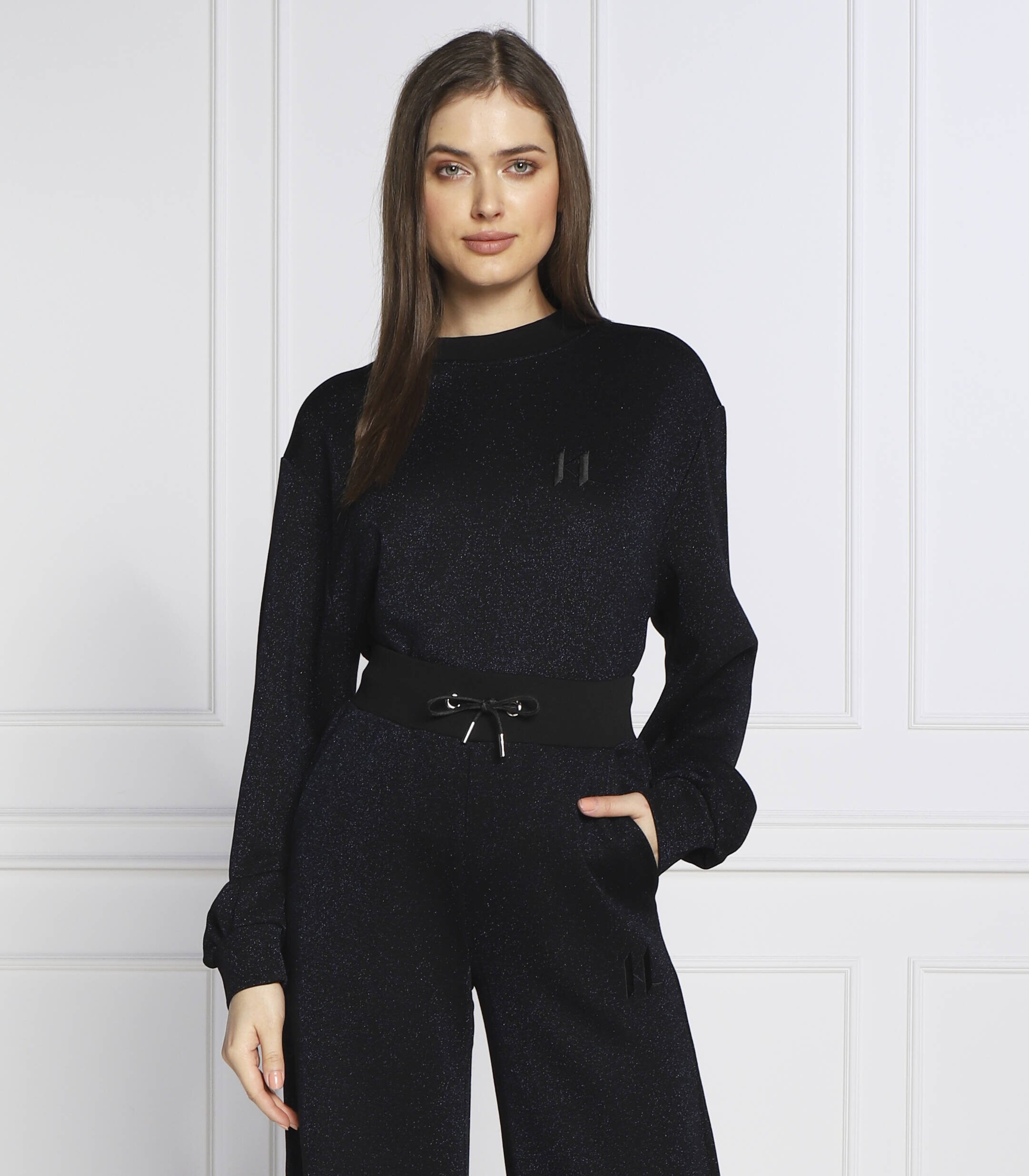Karl Lagerfeld Hanorac Puffy Sleeve Glitter | regular fit