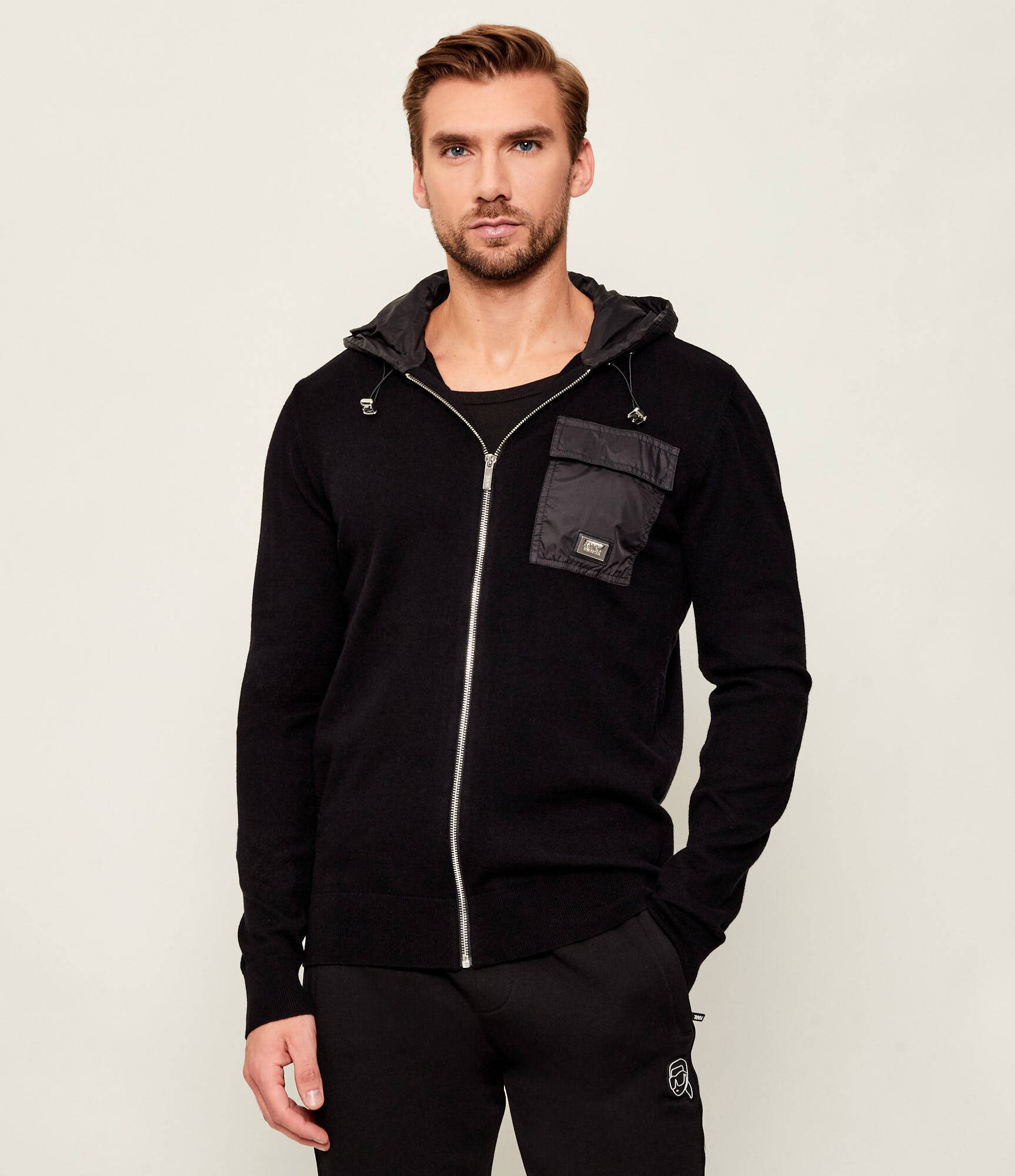 Karl Lagerfeld Hanorac | regular fit cu adaos de lână