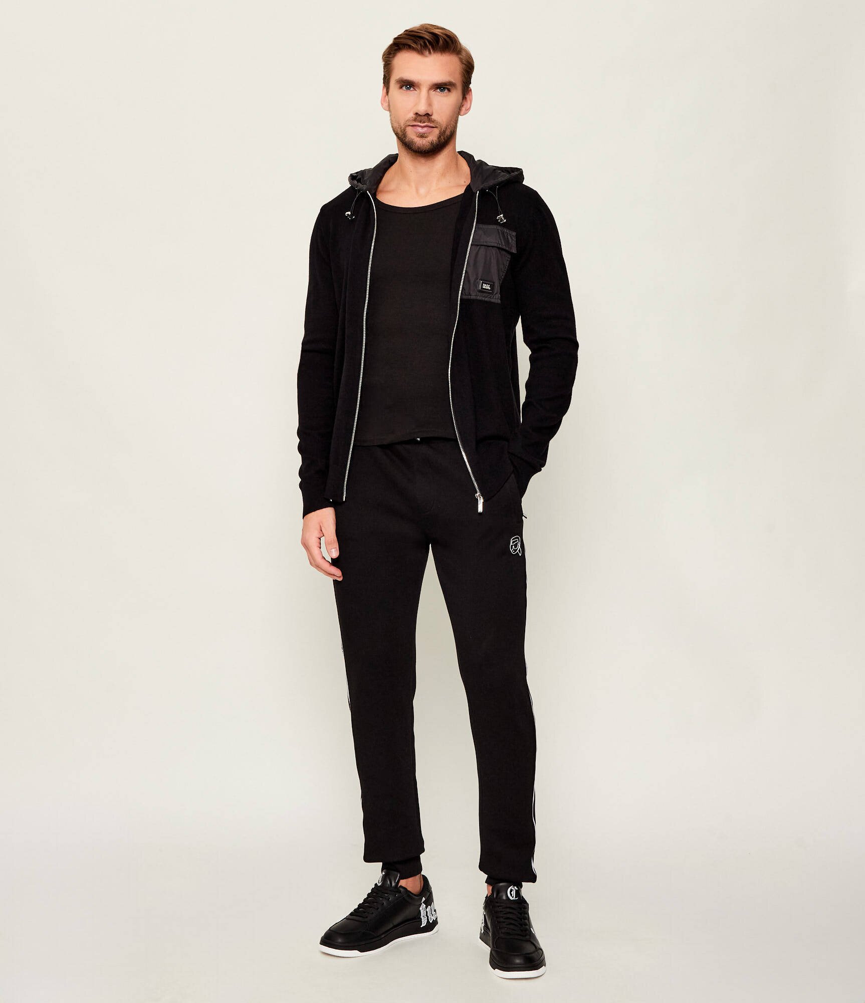 Karl Lagerfeld Hanorac | regular fit cu adaos de lână