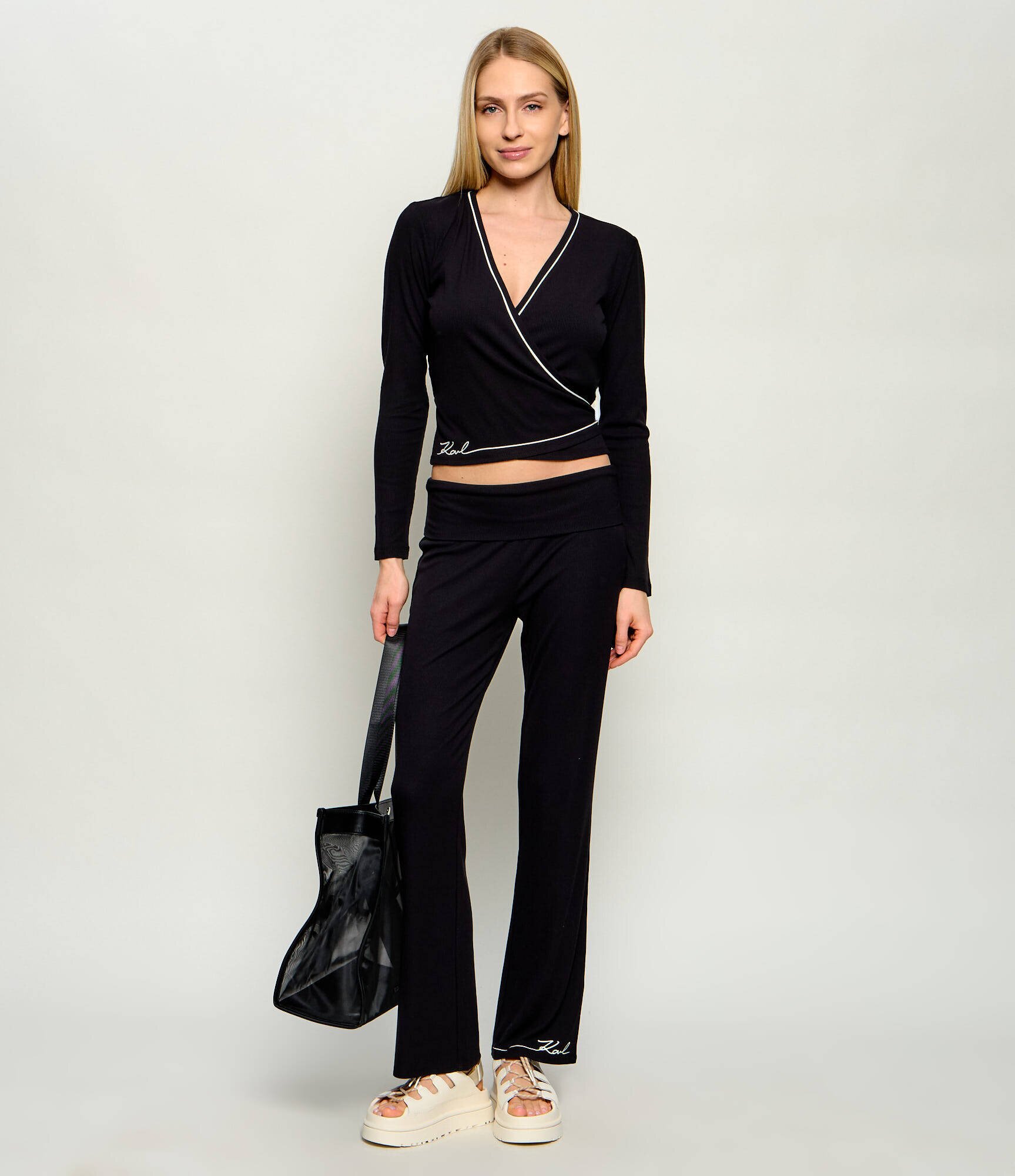 Karl Lagerfeld Jeans Bluză | Cropped Fit