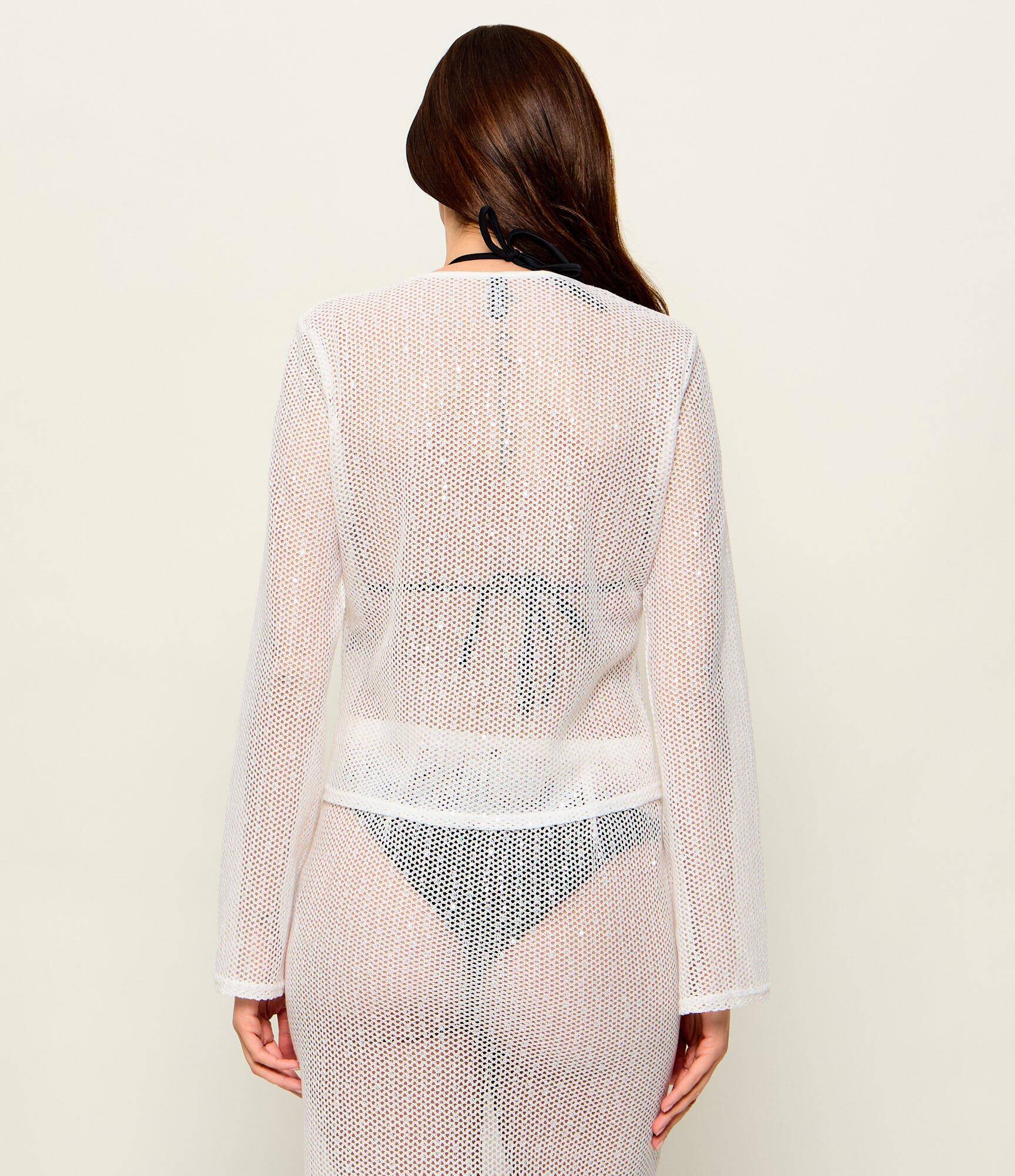 Karl Lagerfeld Jeans Cardigan Signature | Cropped Fit
