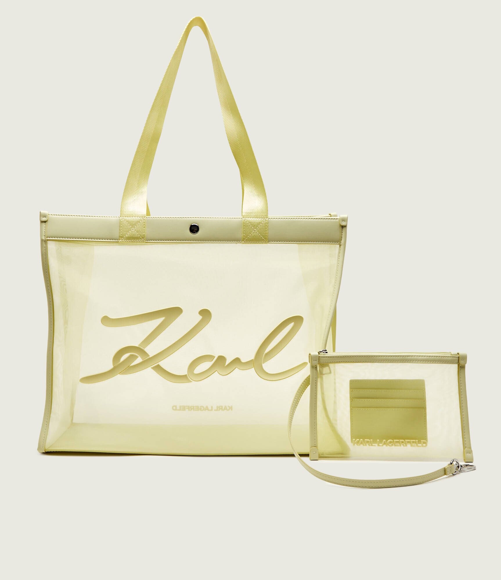 Karl Lagerfeld Jeans Geantă de plajă + borsetă K/Signature