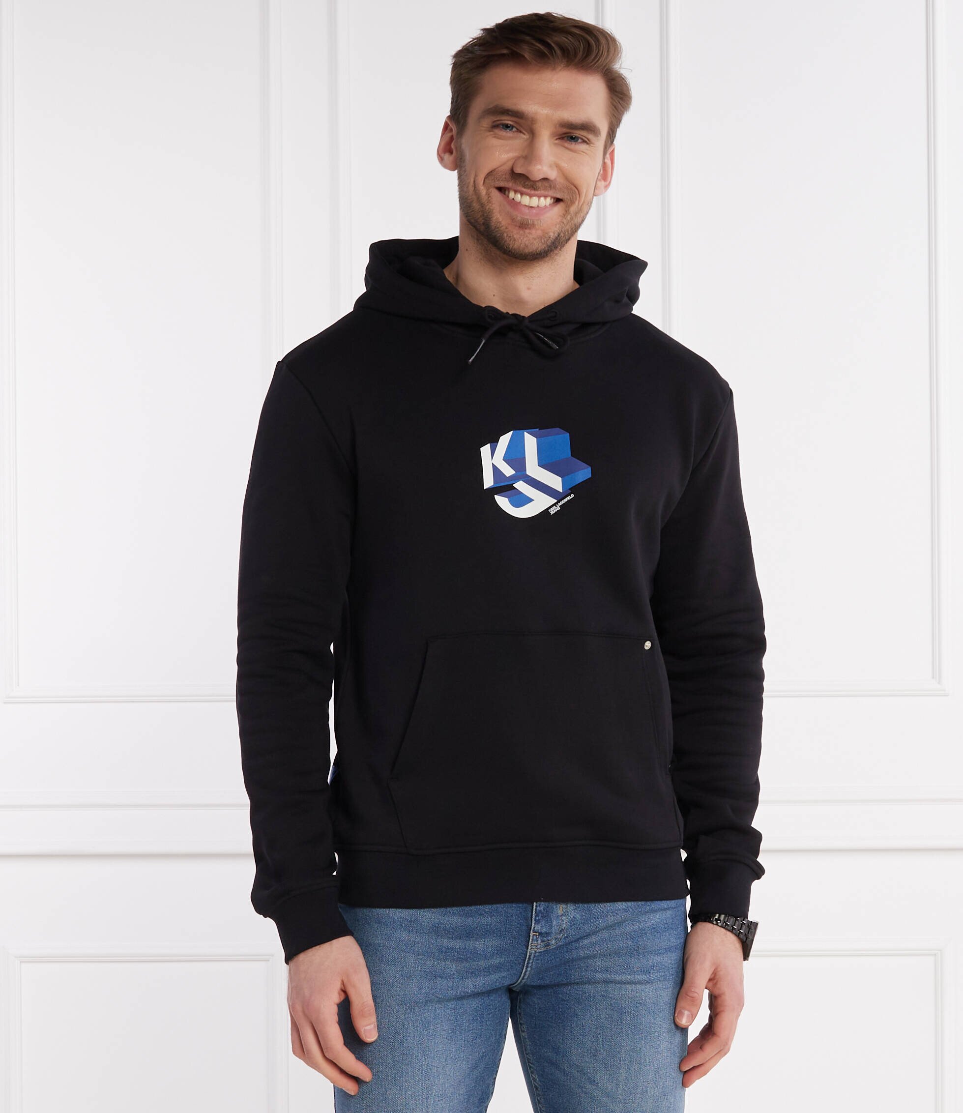 Karl Lagerfeld Jeans Hanorac monogram | Regular Fit