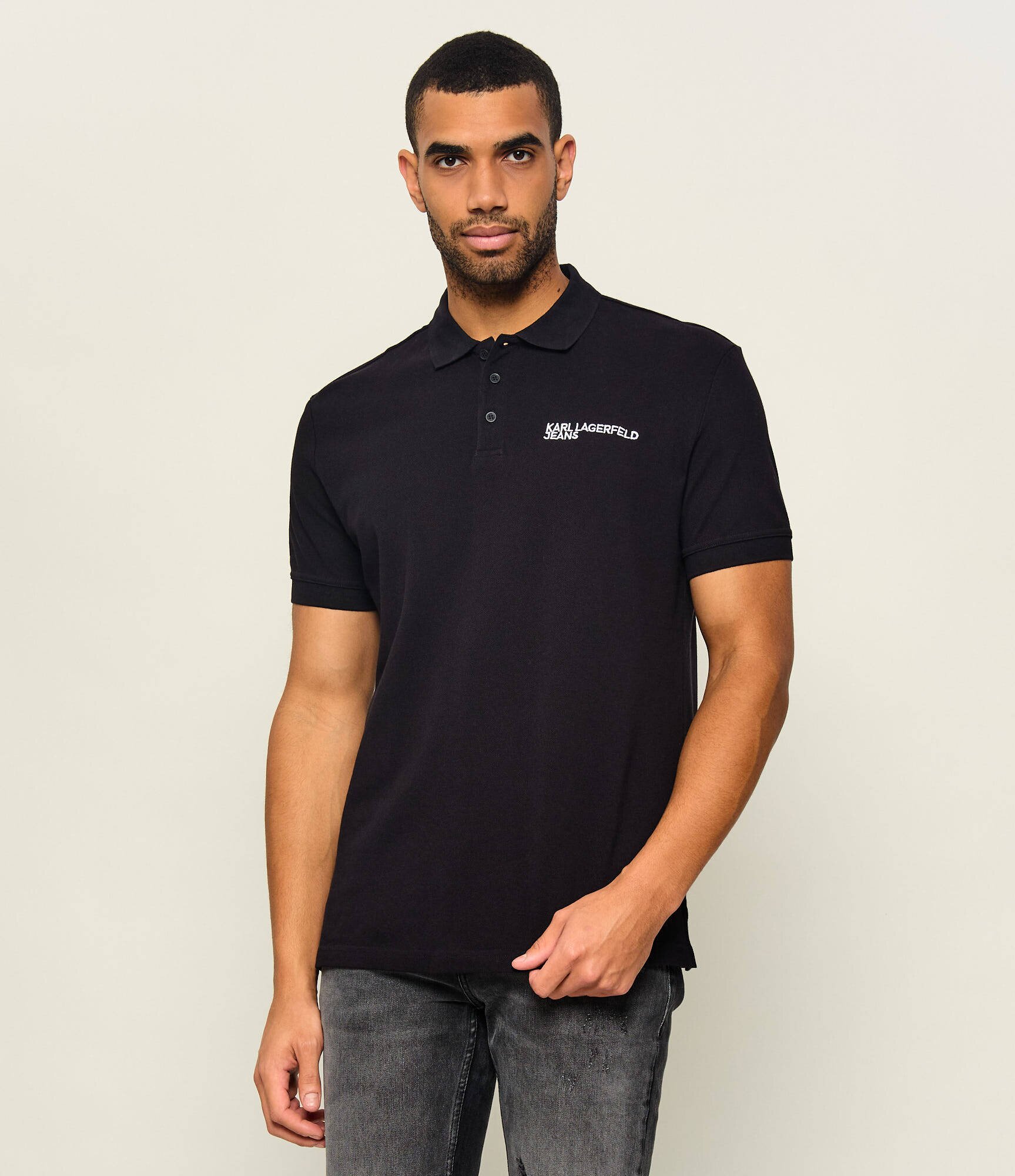 Karl Lagerfeld Jeans Polo | Regular Fit | pique