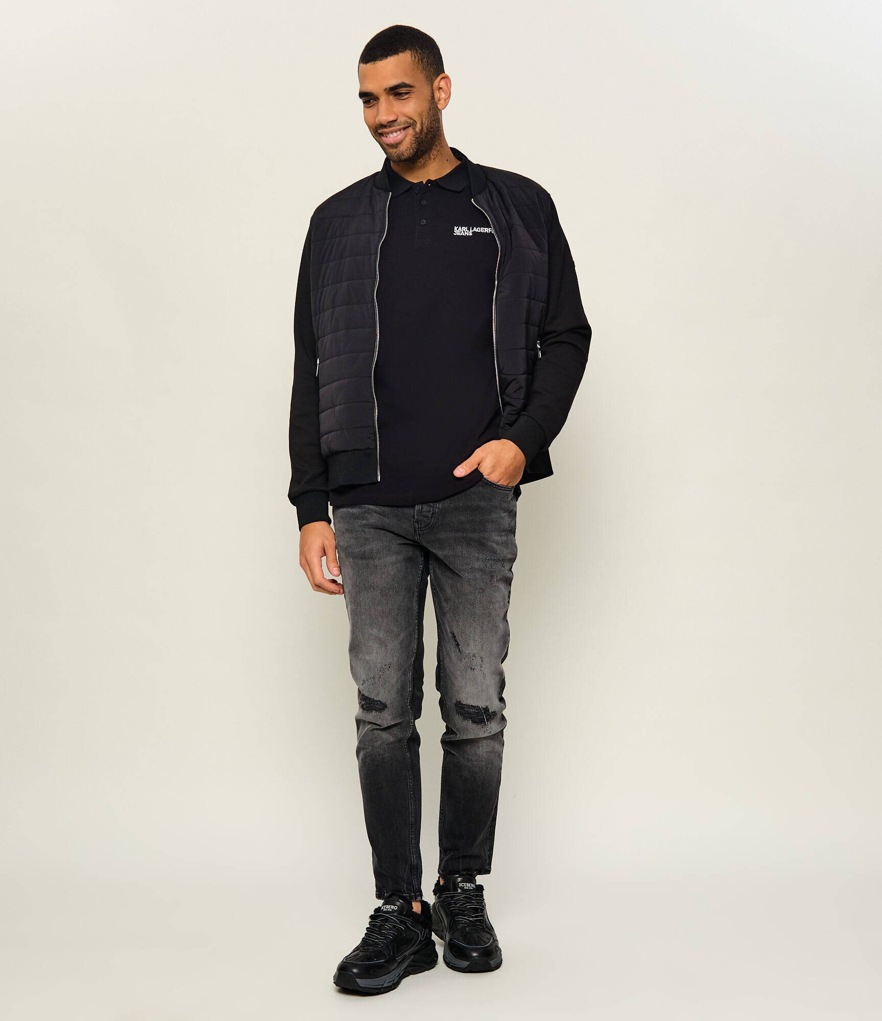 Karl Lagerfeld Jeans Polo | Regular Fit | pique
