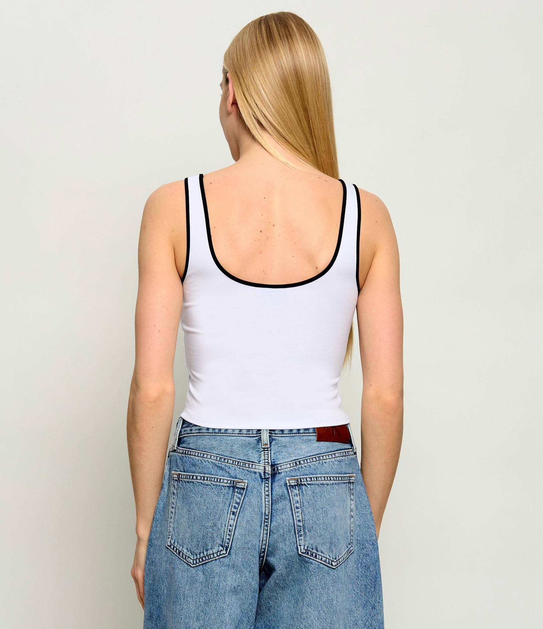 Karl Lagerfeld Jeans Top | Cropped Fit