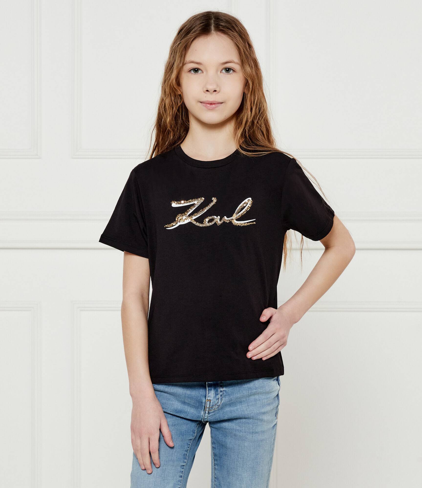 KARL LAGERFELD KIDS Tricou | Regular Fit