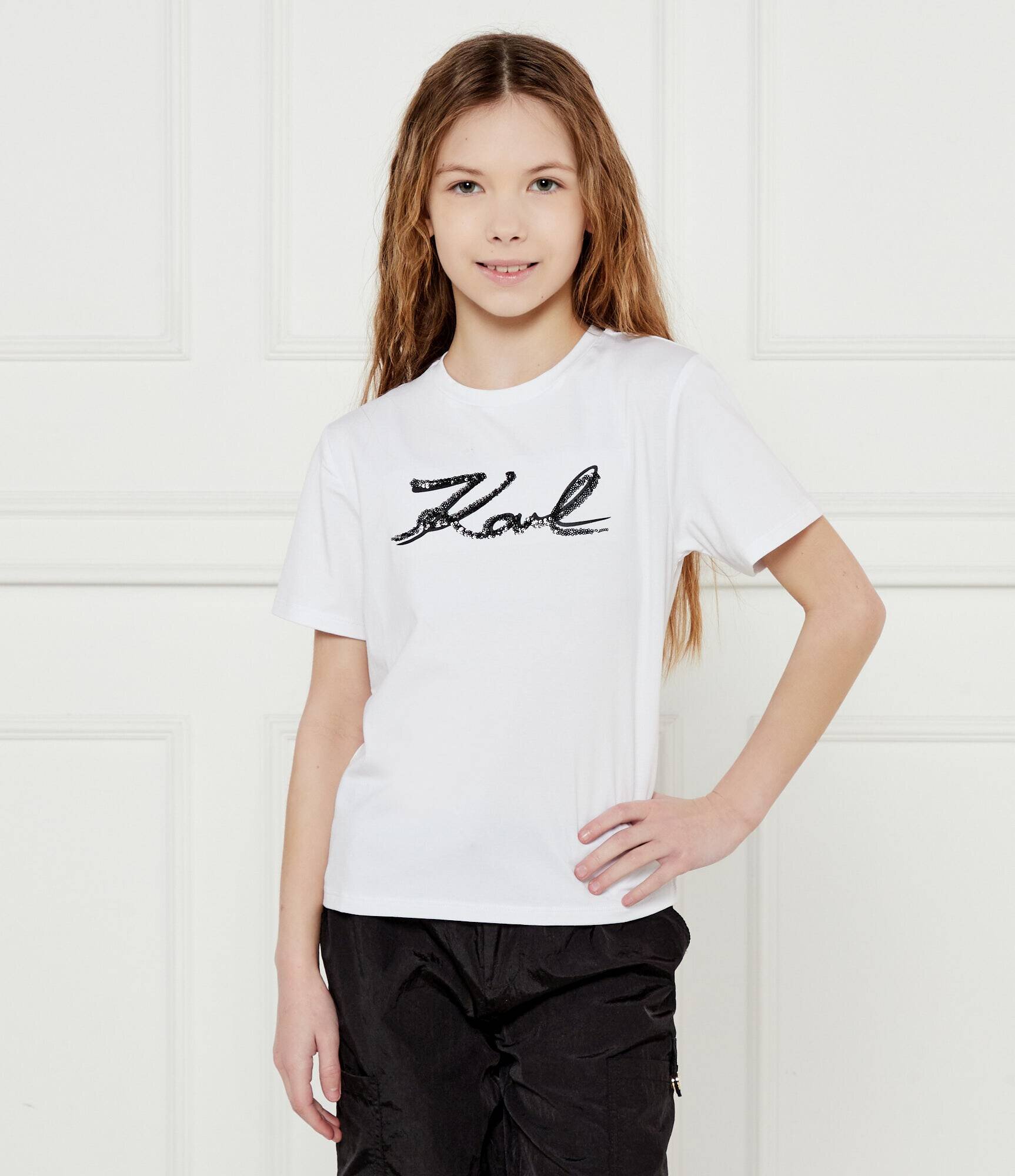 KARL LAGERFELD KIDS Tricou | Regular Fit