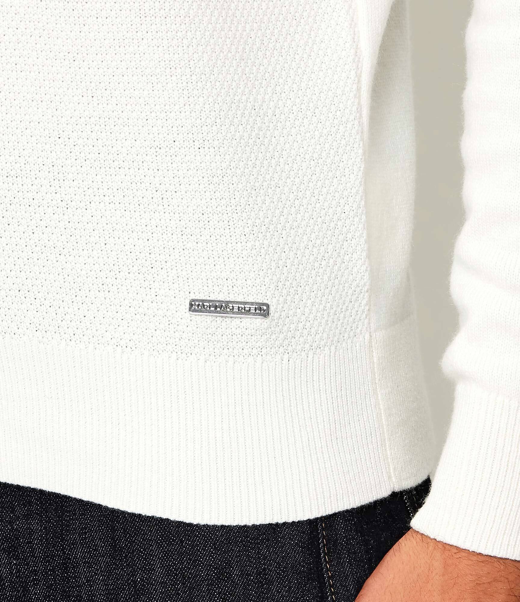 Karl Lagerfeld Maletă | Slim Fit cu adaos de lână
