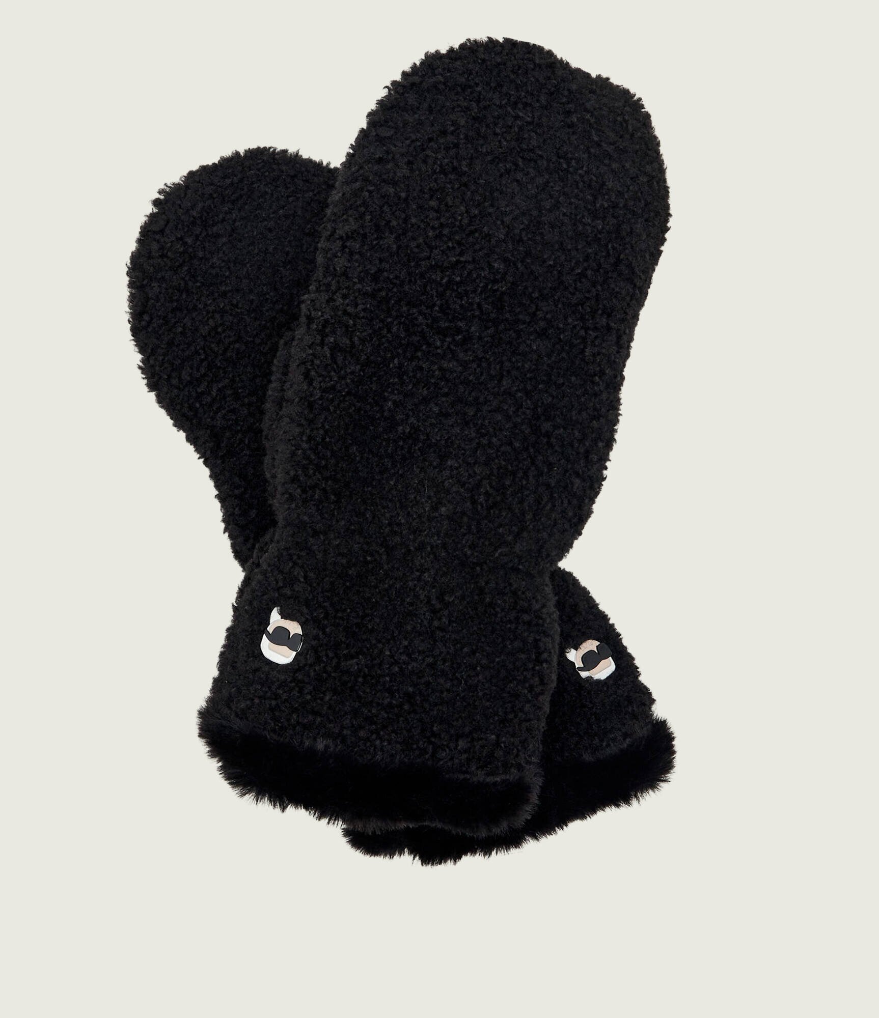 Karl Lagerfeld Mănuși Ikon | shearling