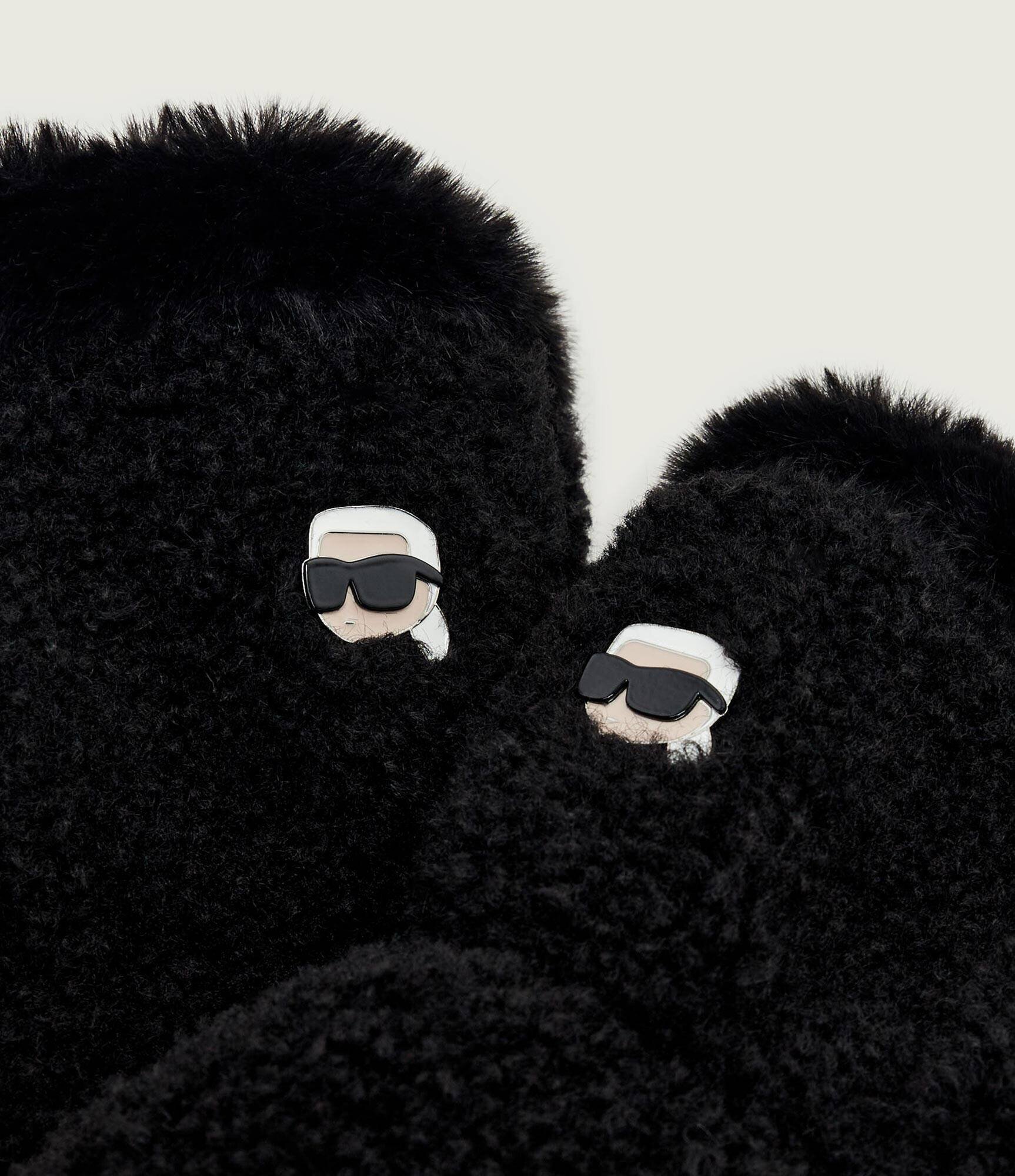 Karl Lagerfeld Mănuși Ikon | shearling