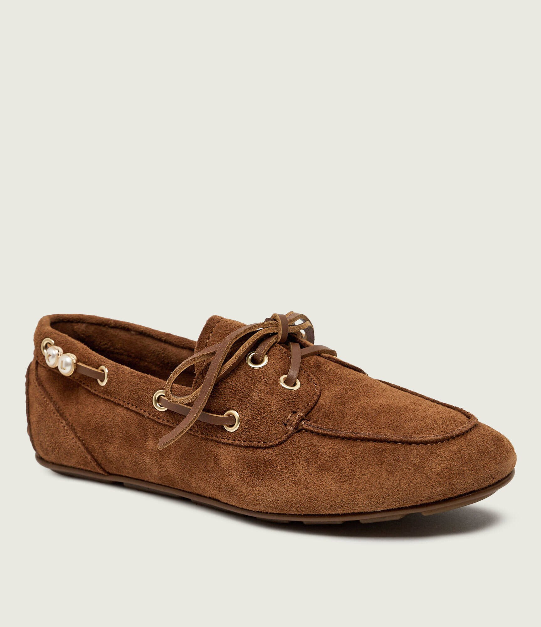 Karl Lagerfeld Mocasini Ariella | piele întoarsă