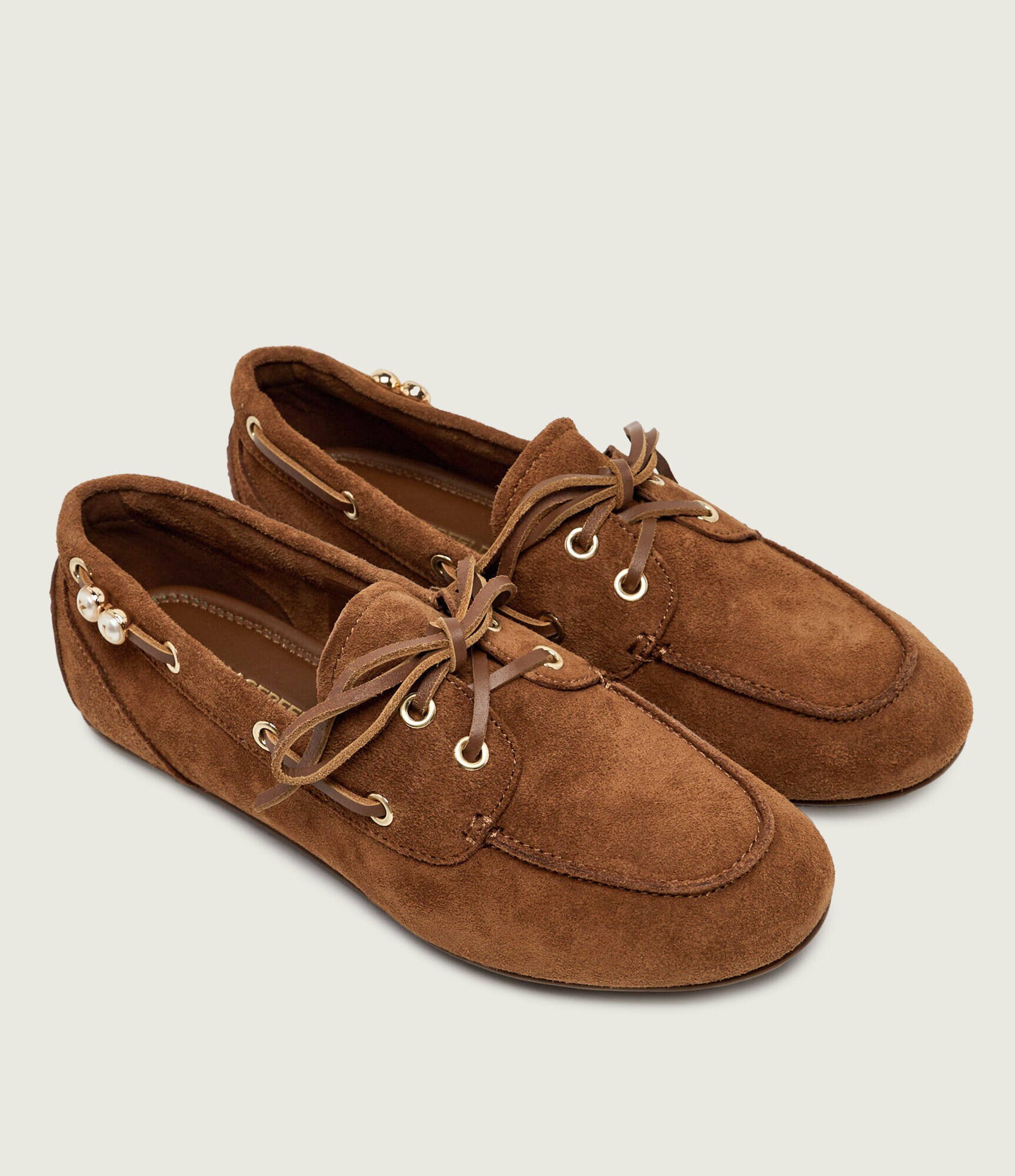 Karl Lagerfeld Mocasini Ariella | piele întoarsă