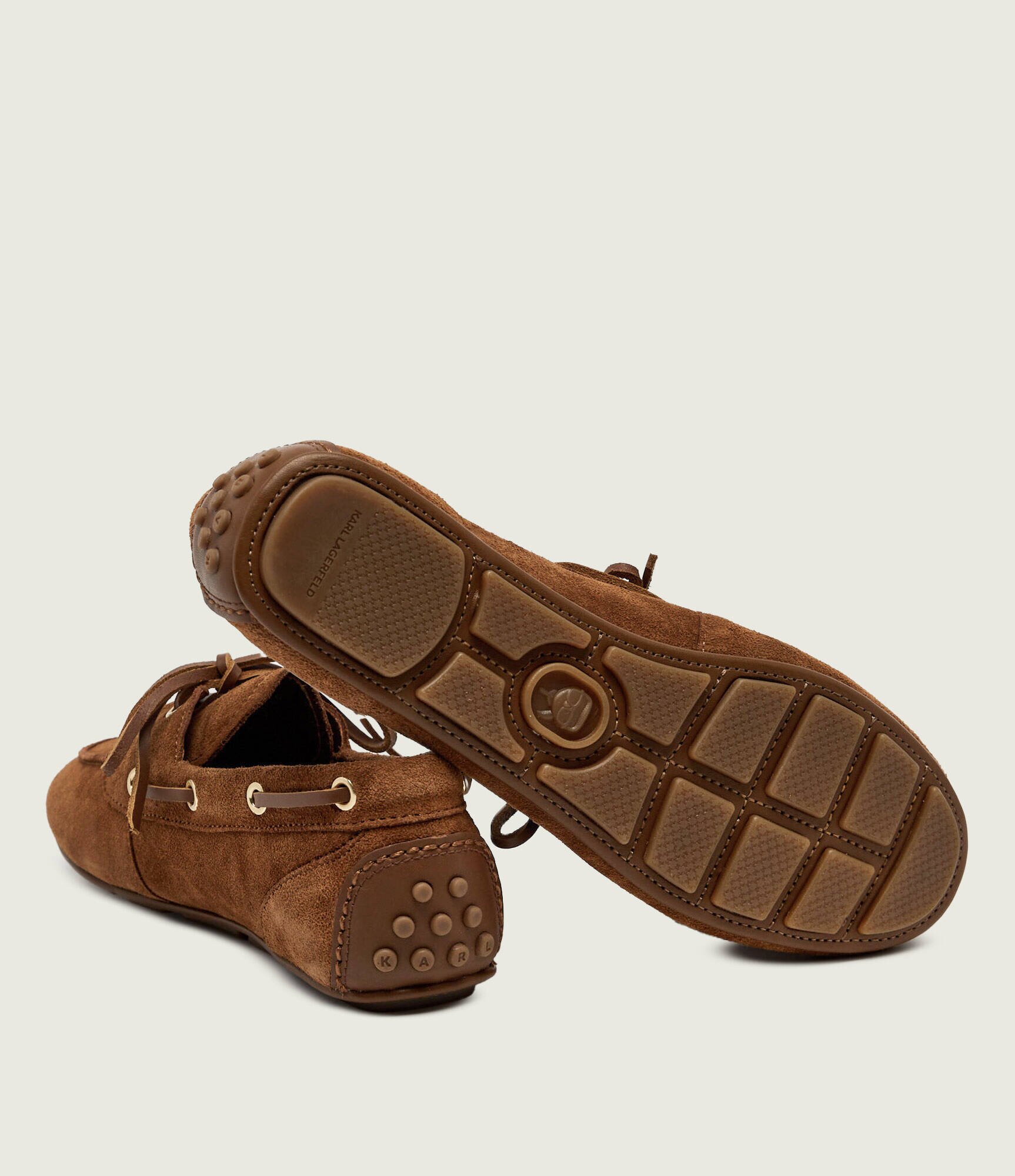 Karl Lagerfeld Mocasini Ariella | piele întoarsă