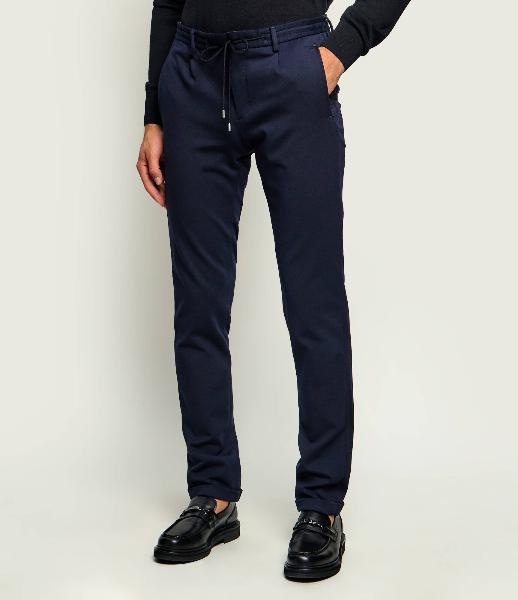 Karl Lagerfeld Pantaloni Charly | Tapered fit | mid waist