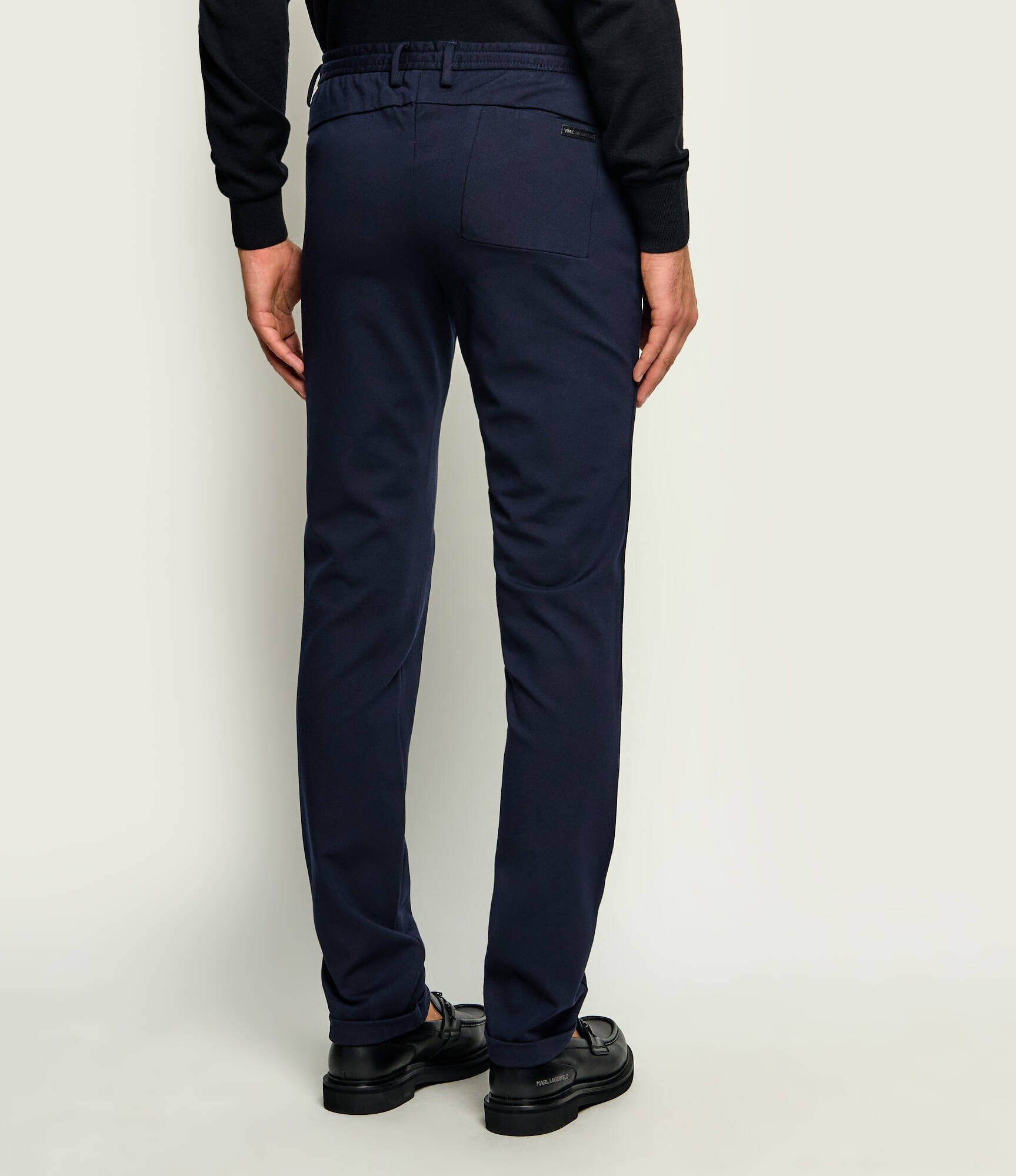 Karl Lagerfeld Pantaloni Charly | Tapered fit | mid waist