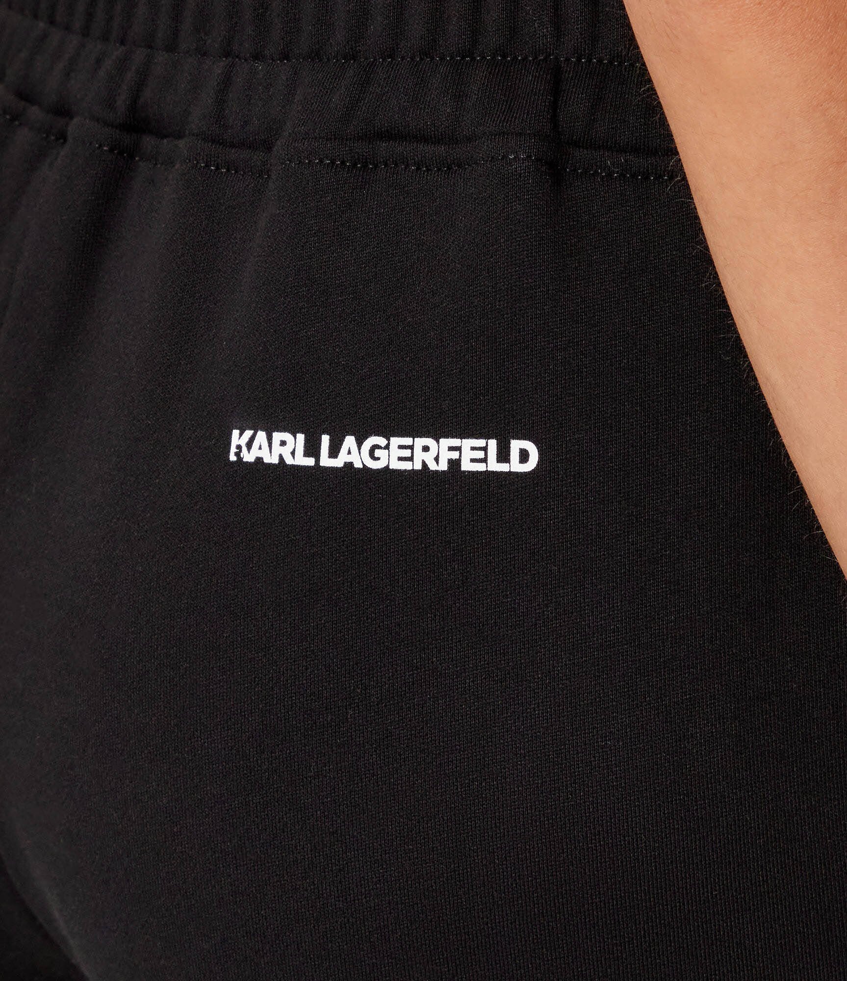 Karl Lagerfeld Pantaloni de trening ikon patch | Relaxed fit