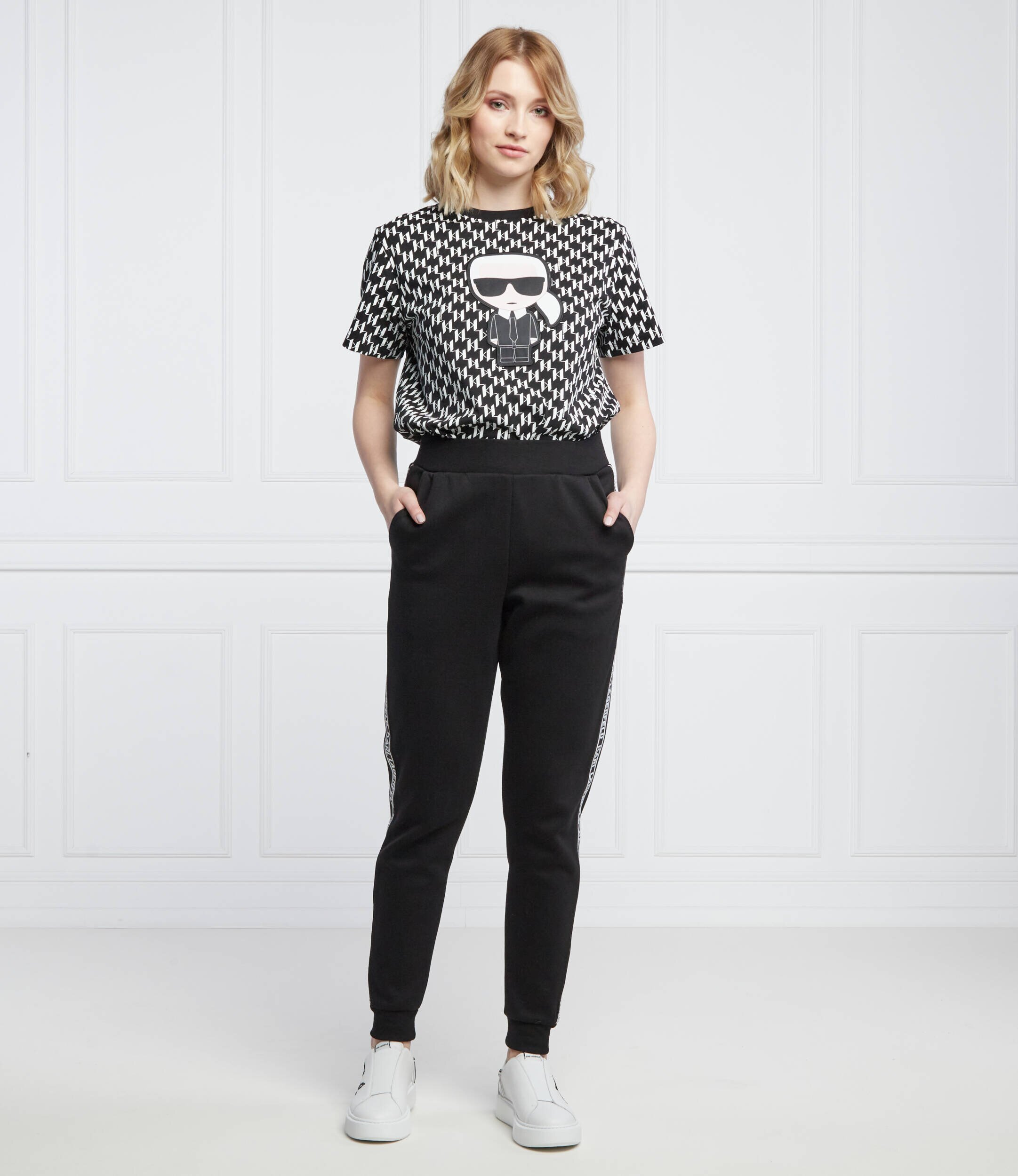Karl Lagerfeld Pantaloni de trening | Regular Fit